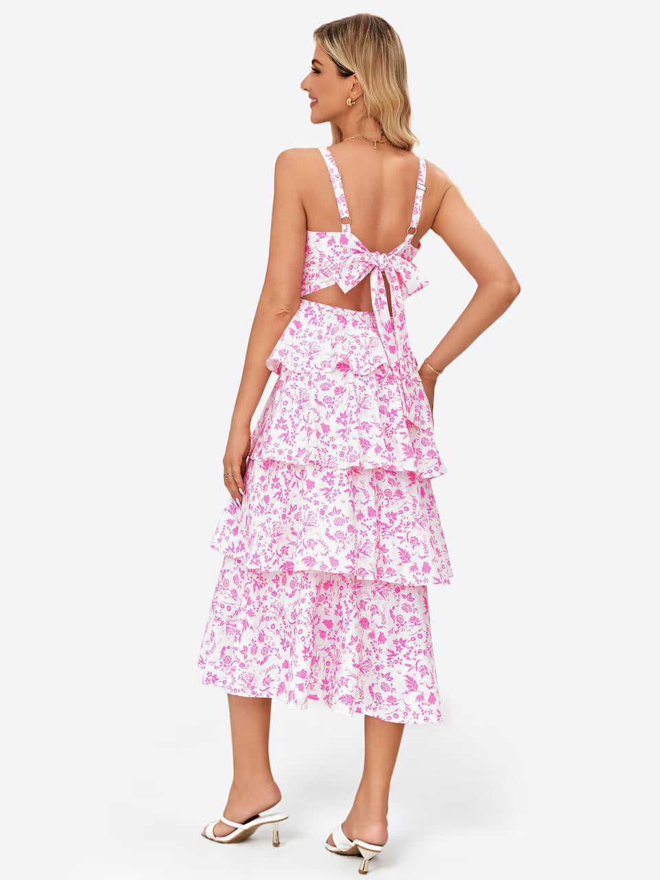 Elowen | Floral Midi Dress
