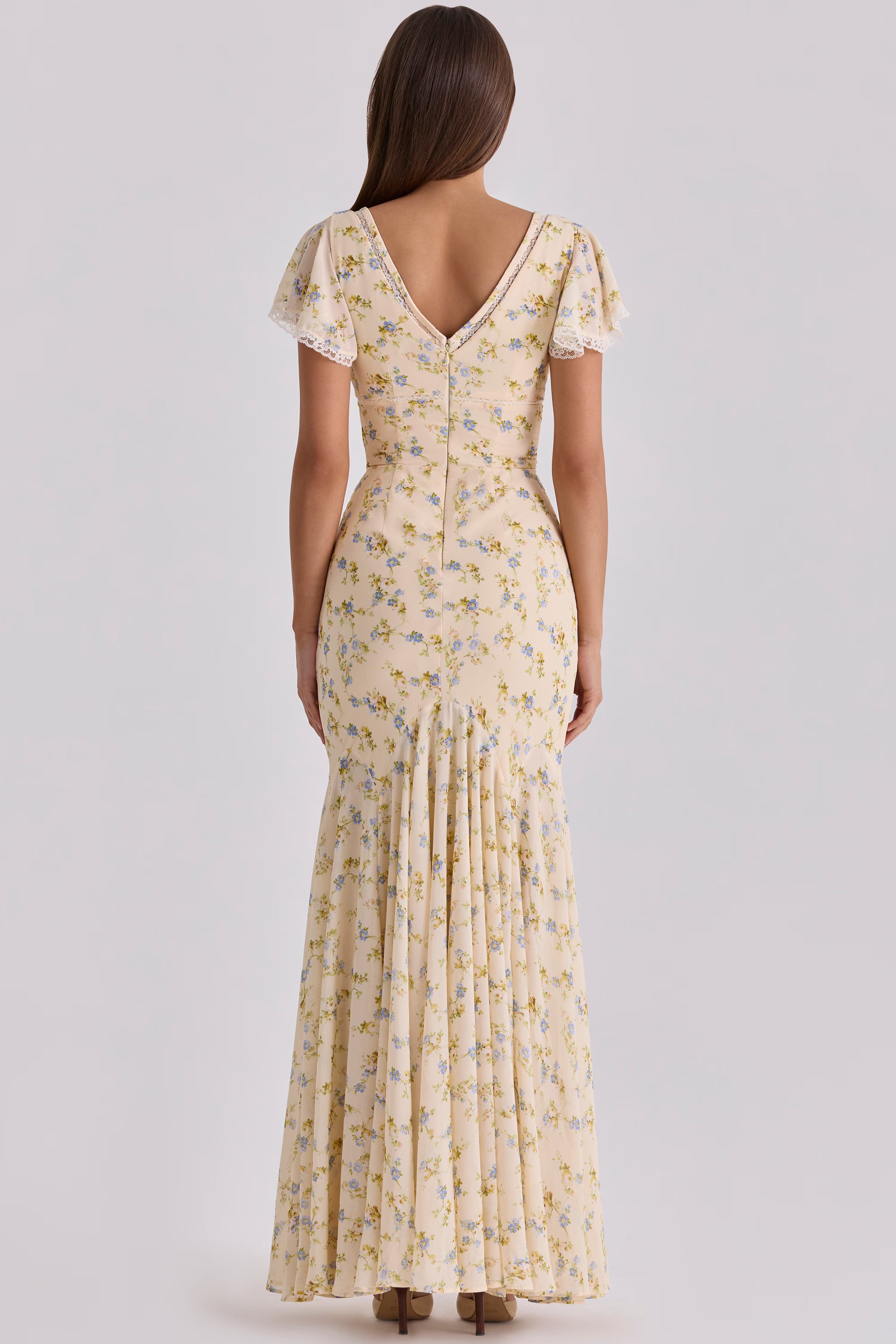 Amina | Floral Maxi Dress