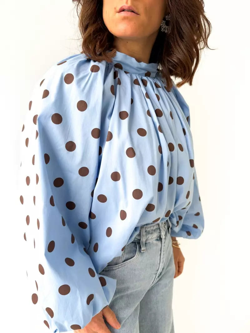 Sacha | Polka Dot Blouse