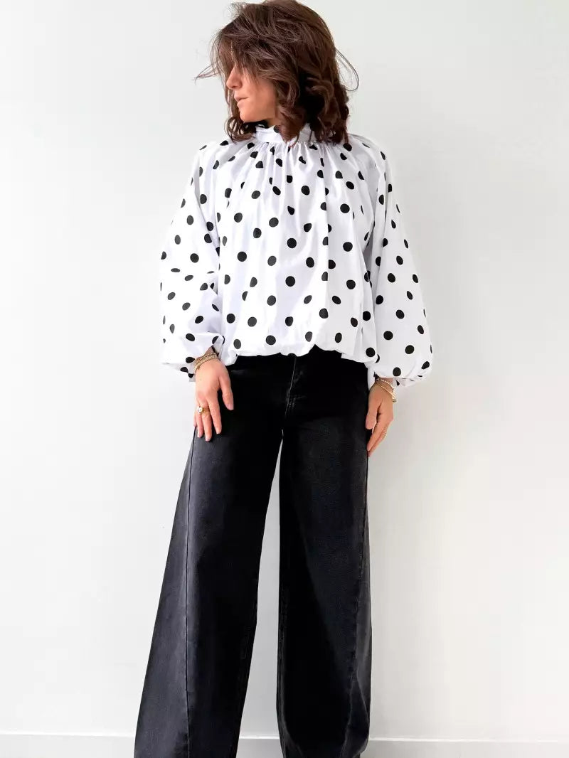 Sacha | Polka Dot Blouse