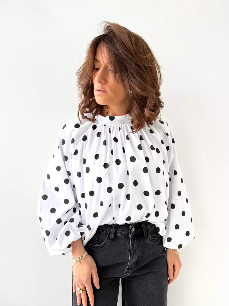 Sacha | Polka Dot Blouse