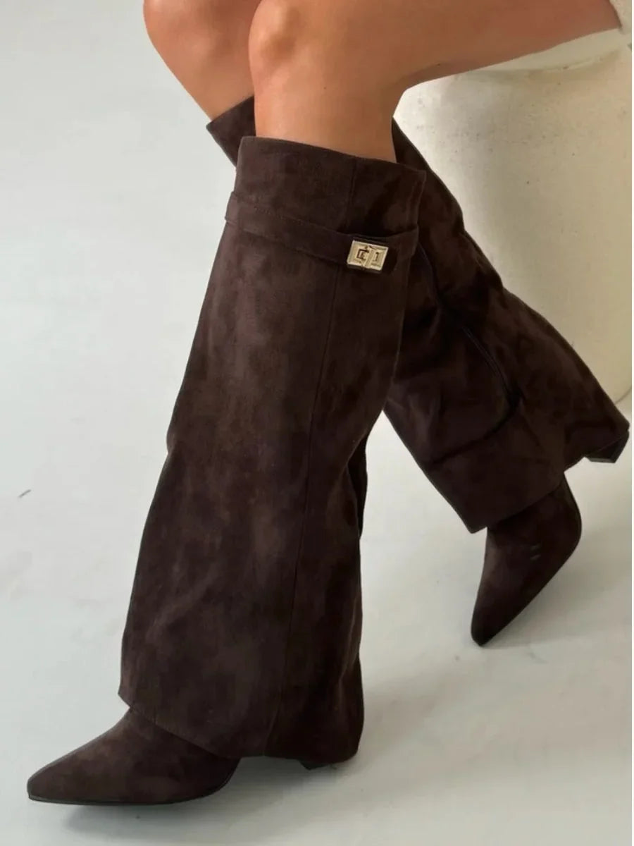 Noelle Suede Boots