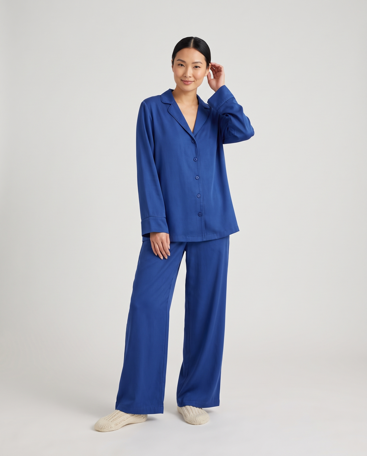 Pyjama Set – Willa Oversized Wide-Leg Lounge Set
