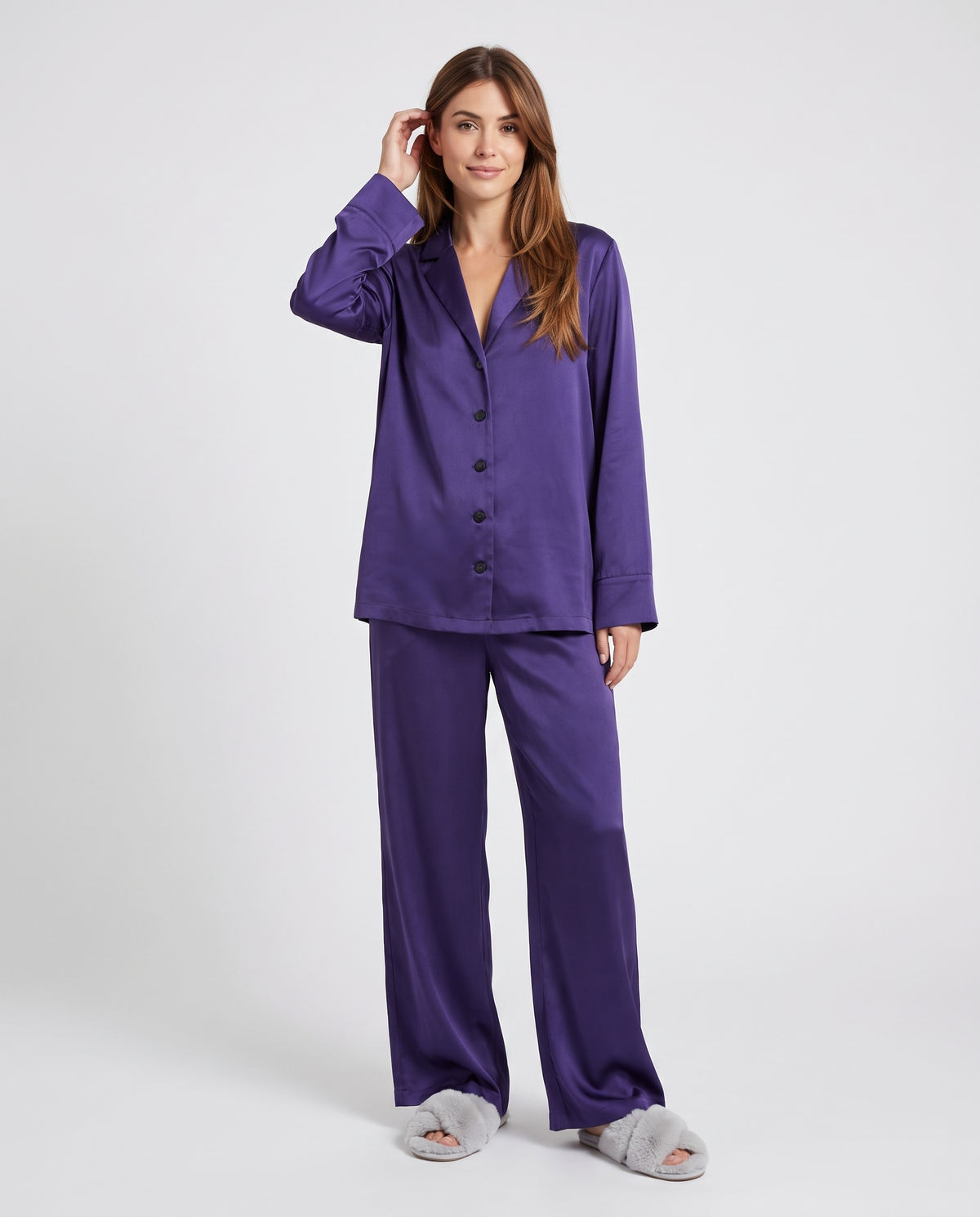 Pyjama Set – Willa Oversized Wide-Leg Lounge Set