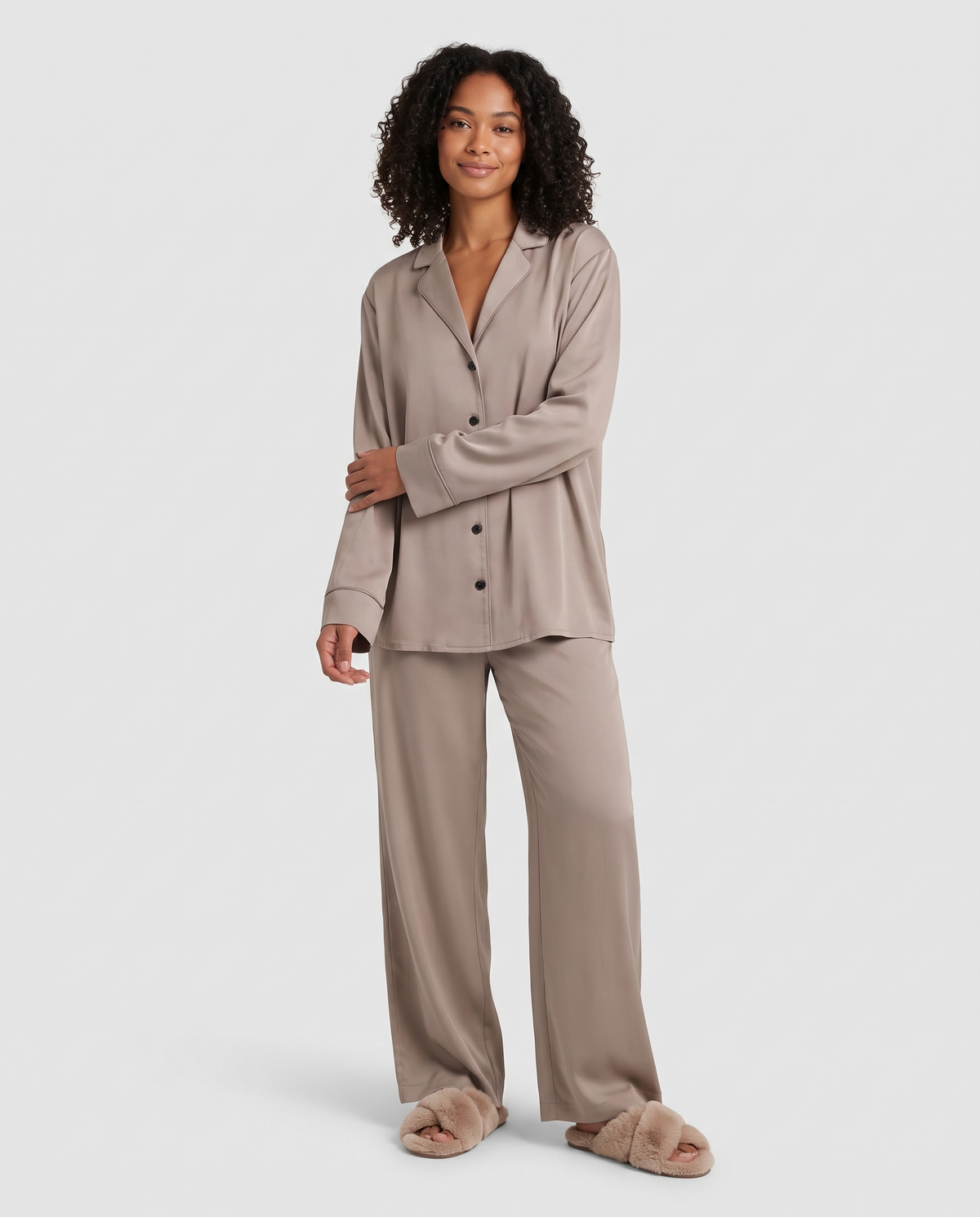 Pyjama Set – Willa Oversized Wide-Leg Lounge Set