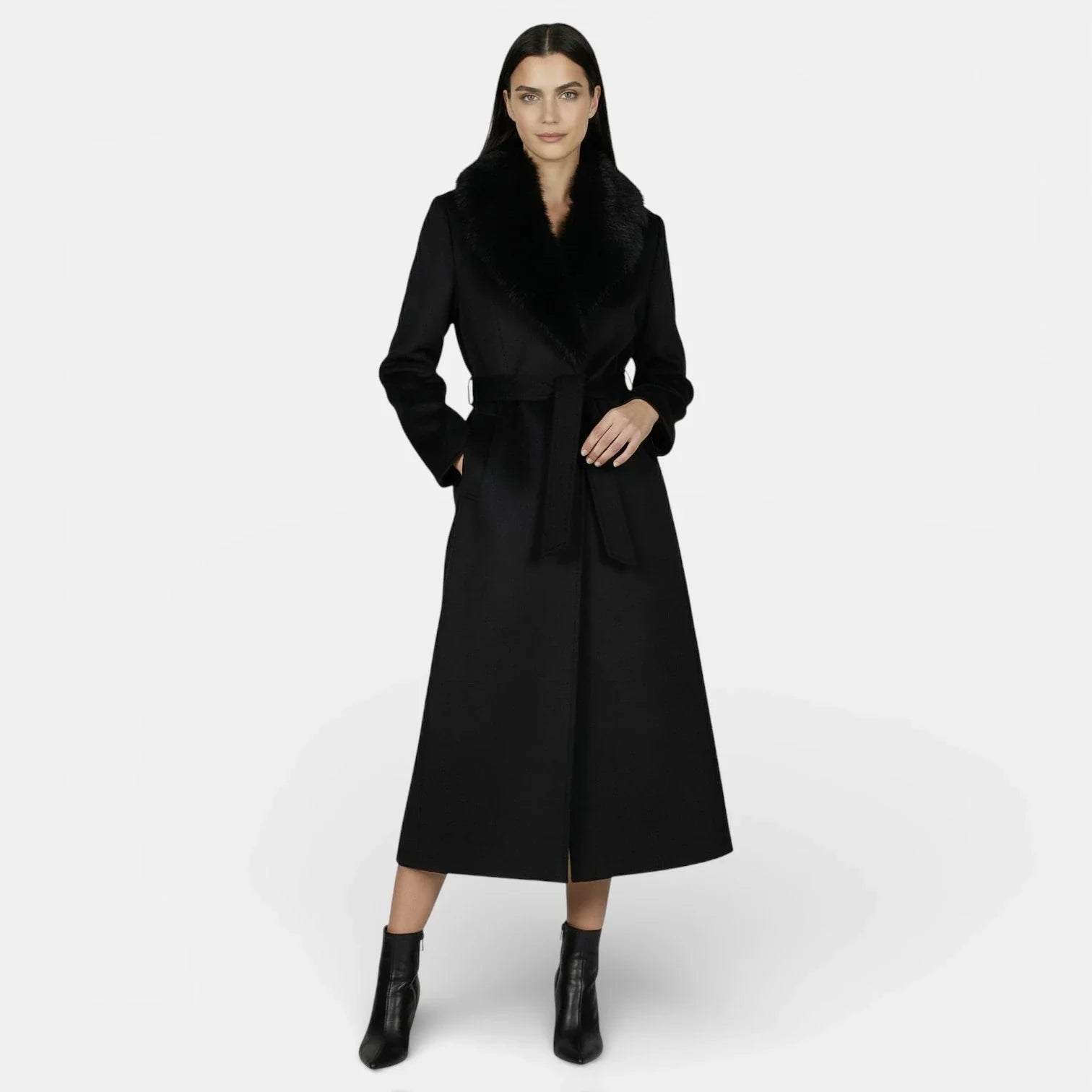 Arabella Long Wool Winter Coat