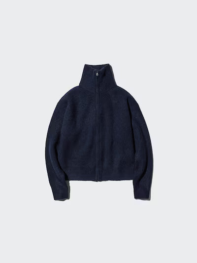 Souffle Yarn Full Zip Cardigan