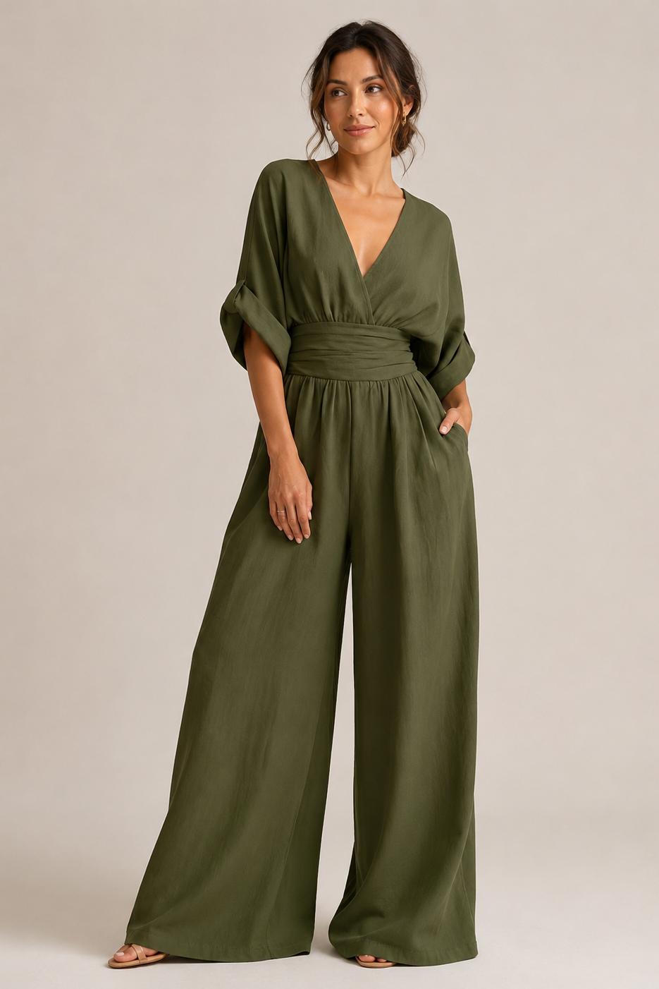 Simone Wide Leg Jumpsuit