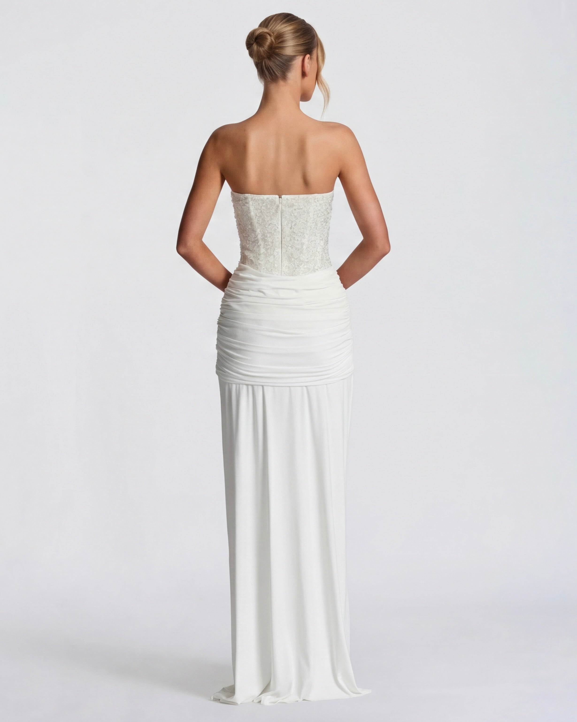 Carina Sequin Corset Maxi Dress