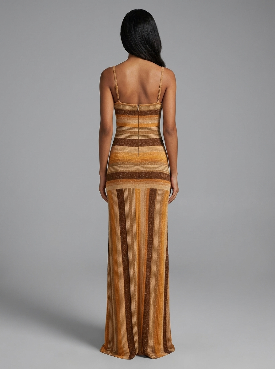 Lina Heat Knit Maxi Dress