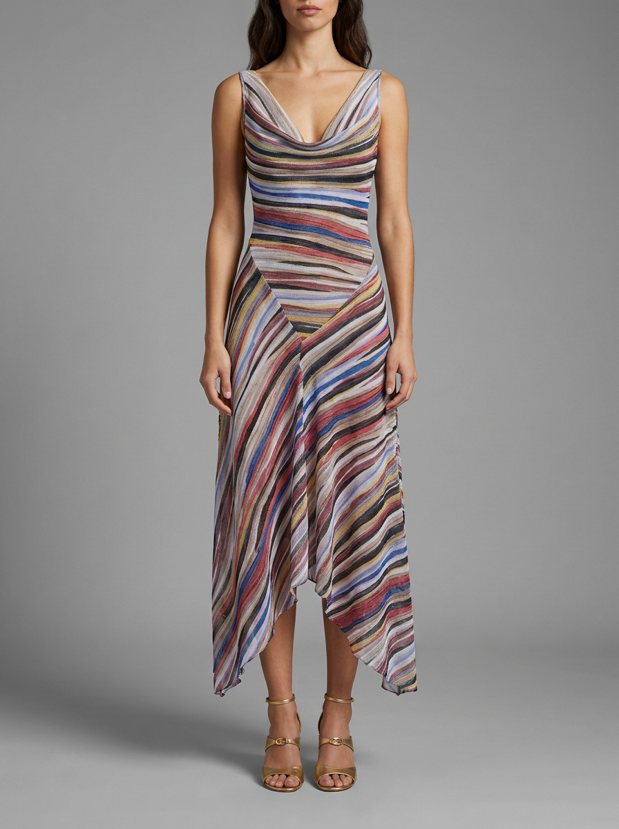 Cora Draped Maxi Dress