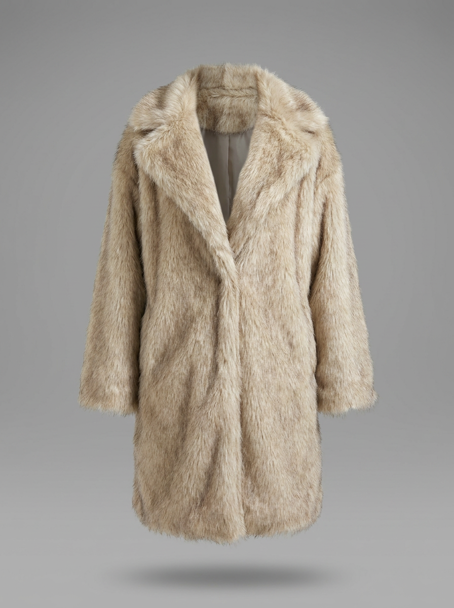 Firerie Faux Fur Long Coat