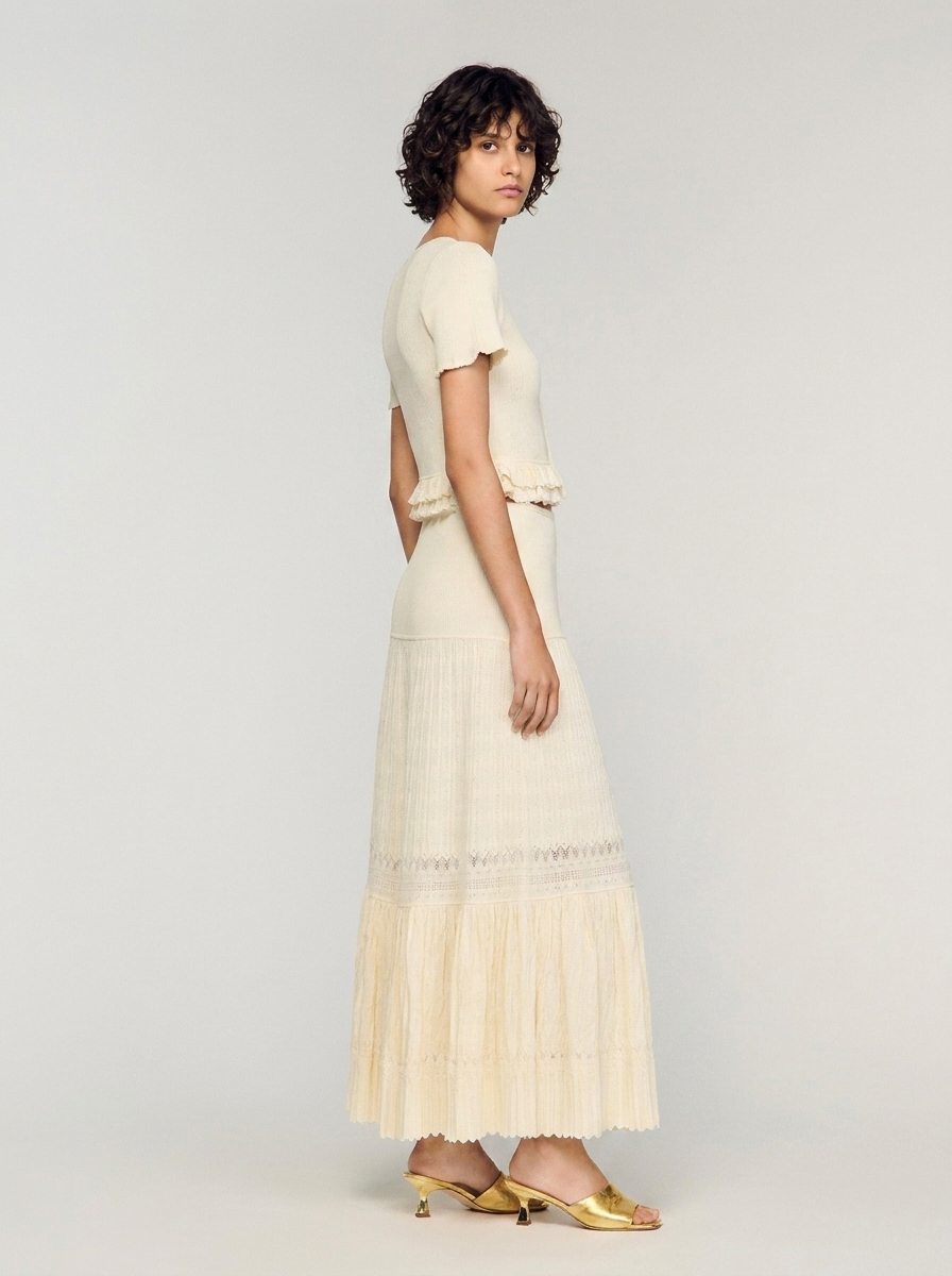 Celeste Knit Two-Piece Maxi Set