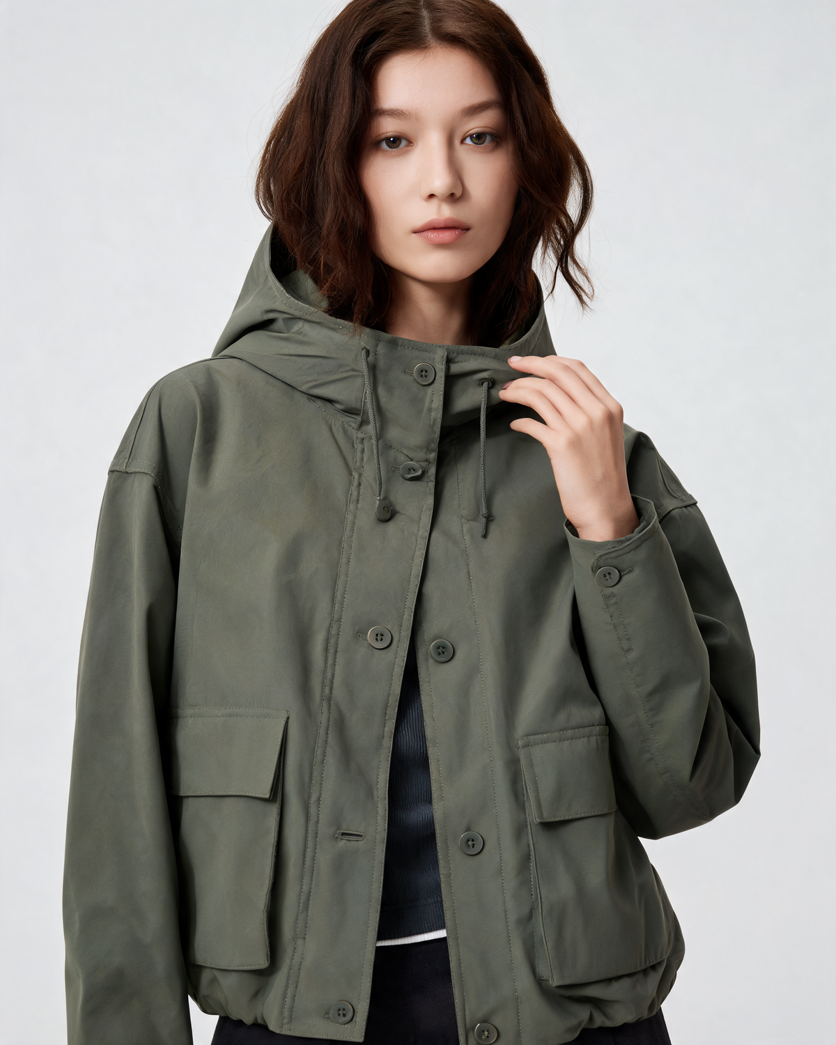 Utility Jacket – Harper Cotton Blend Parka