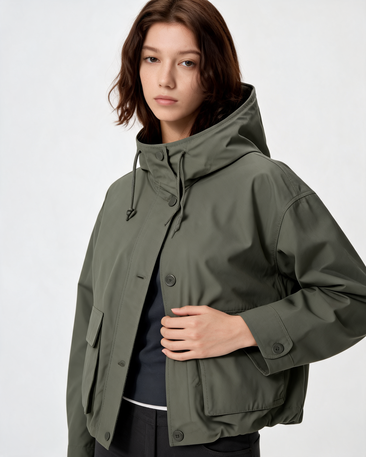Utility Jacket – Harper Cotton Blend Parka