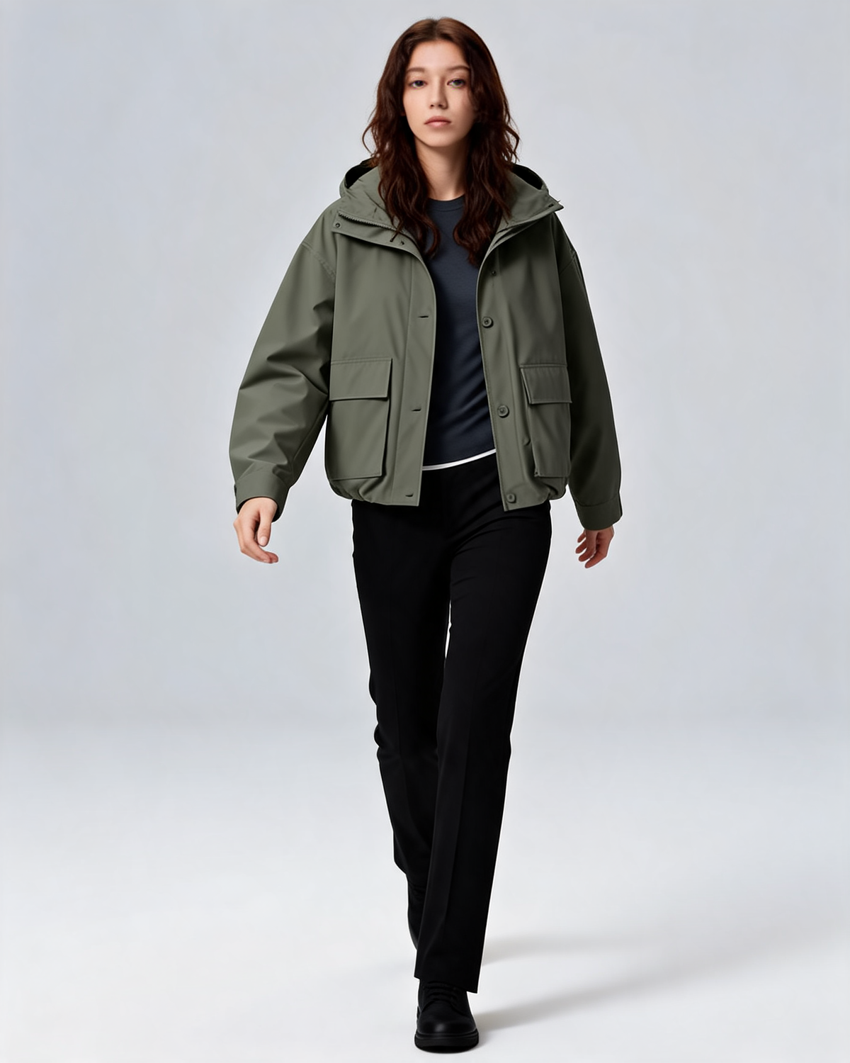 Utility Jacket – Harper Cotton Blend Parka