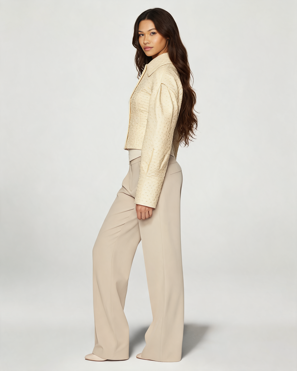 Faux Leather Jacket – Estelle