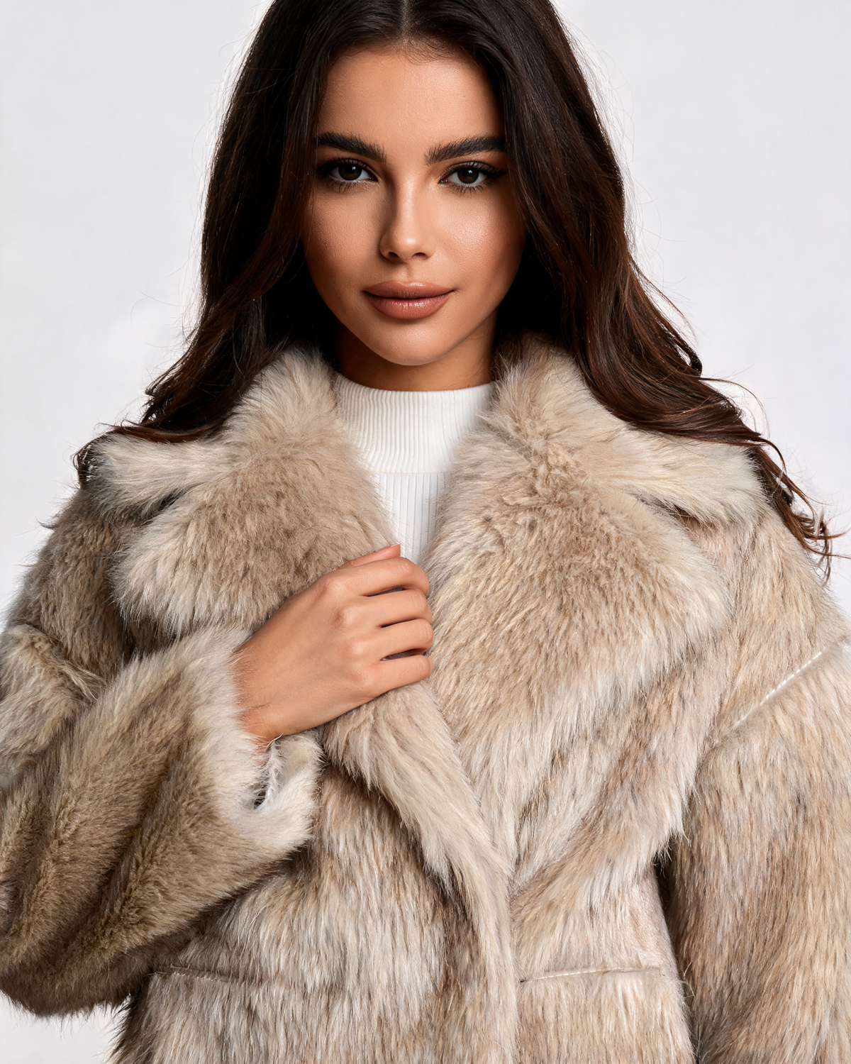 Faux Fur Coat – Celine