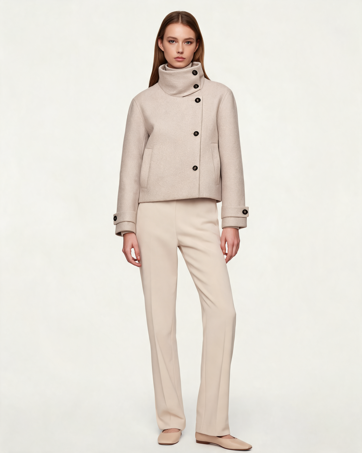 Wool Coat – Jade