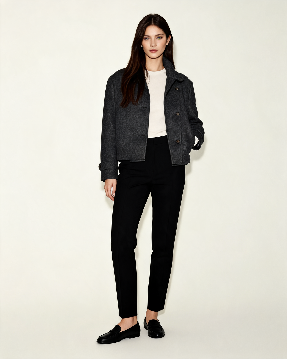 Wool Coat – Jade