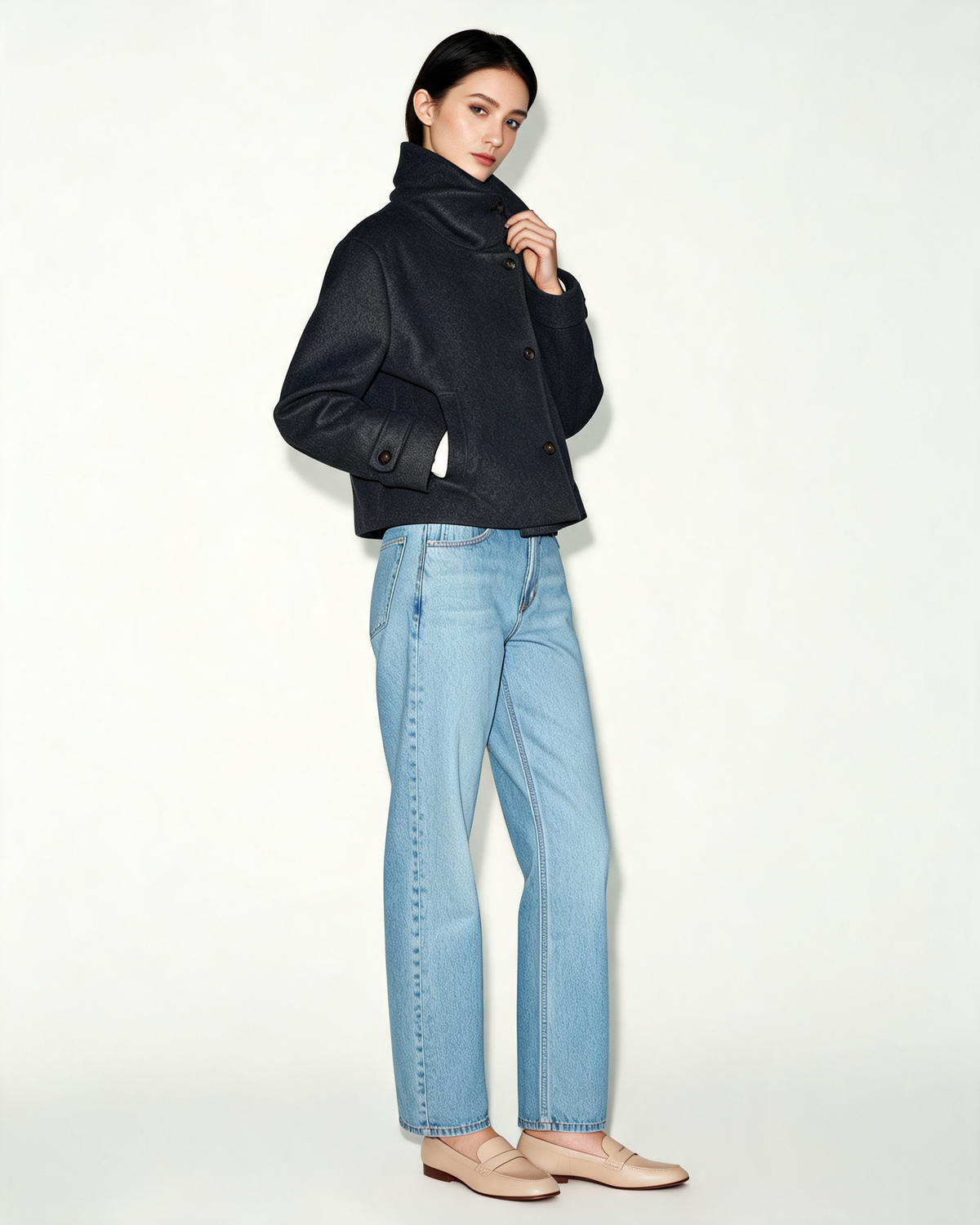 Wool Coat – Jade