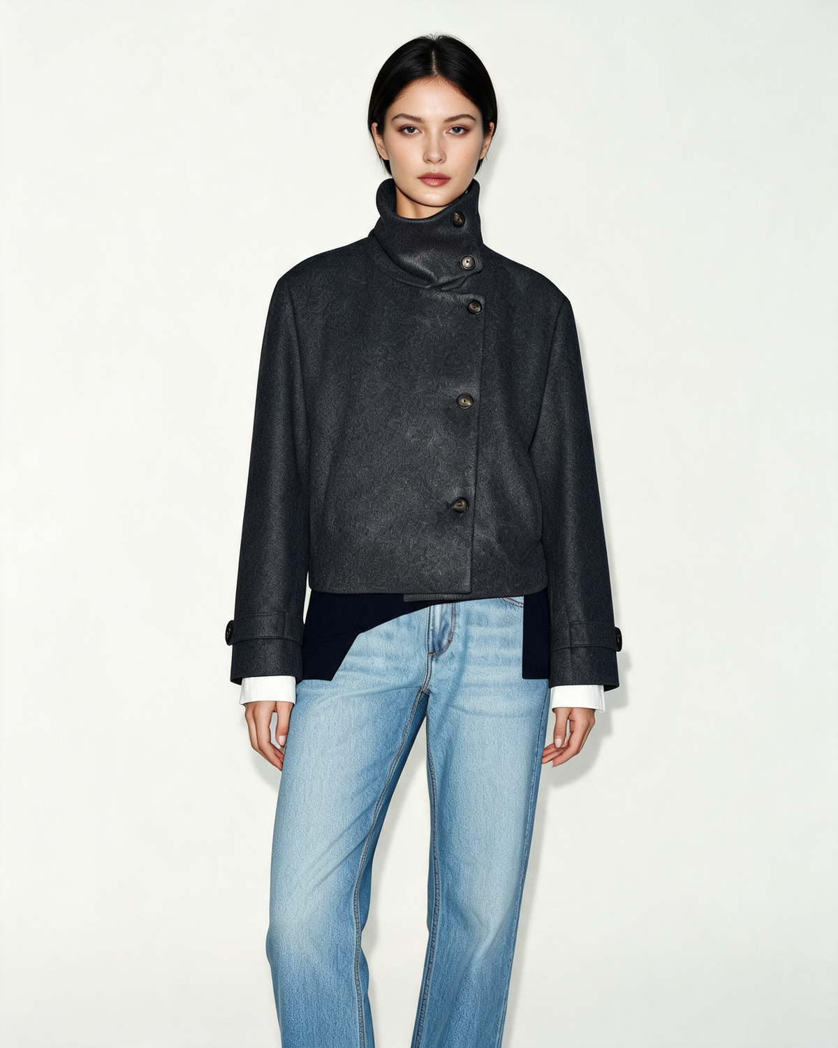 Wool Coat – Jade