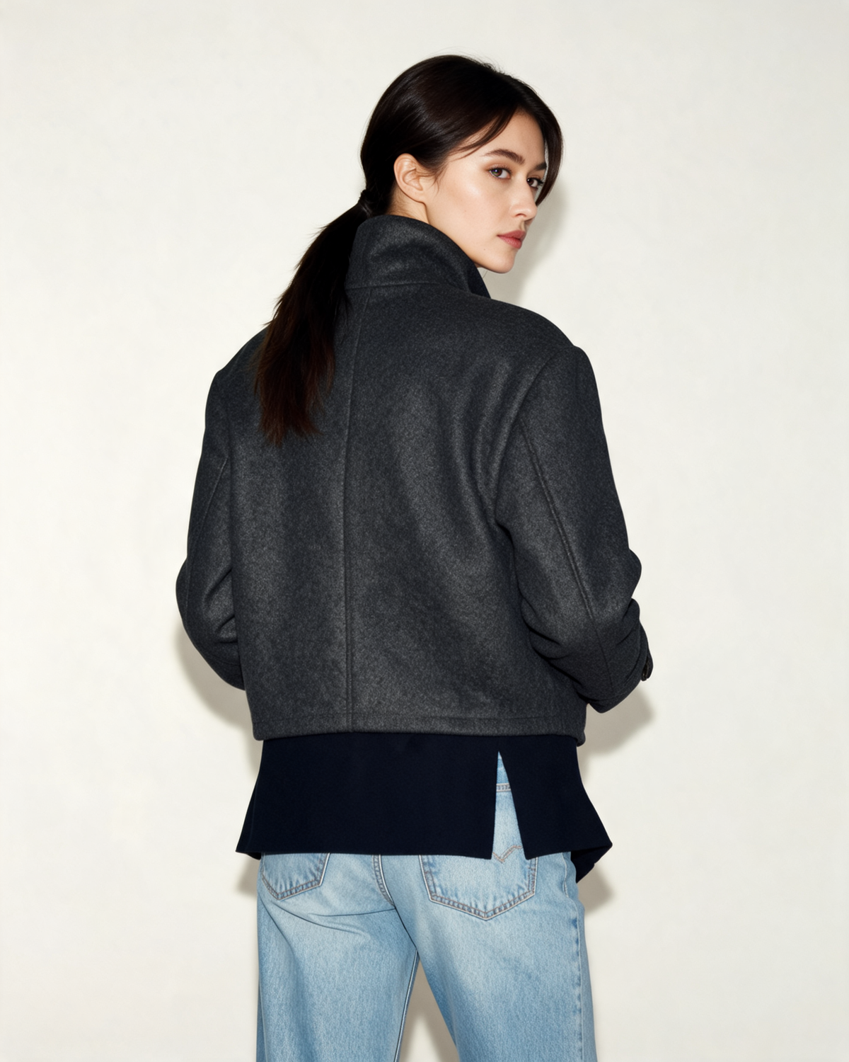 Wool Coat – Jade