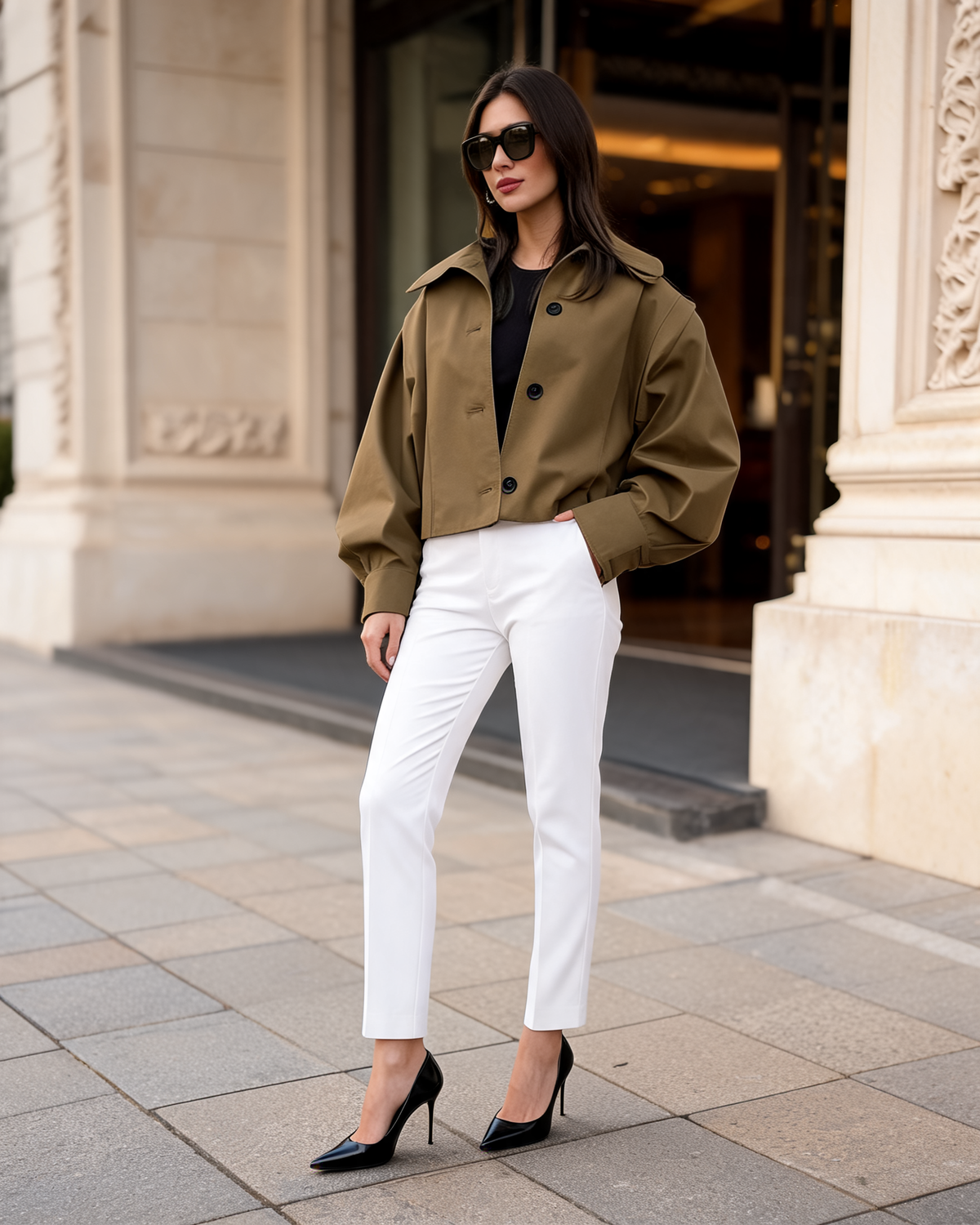 Cropped Jacket – Shannon
