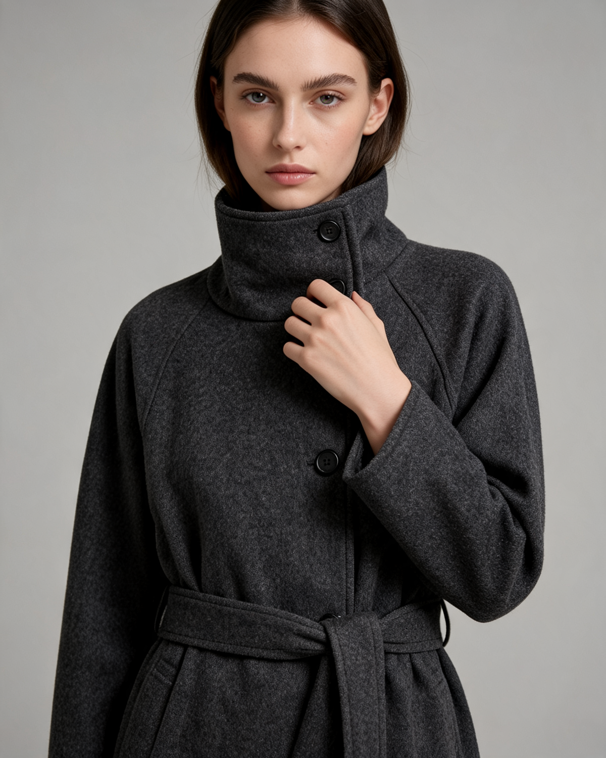 Winter Coat – Lisette Belted