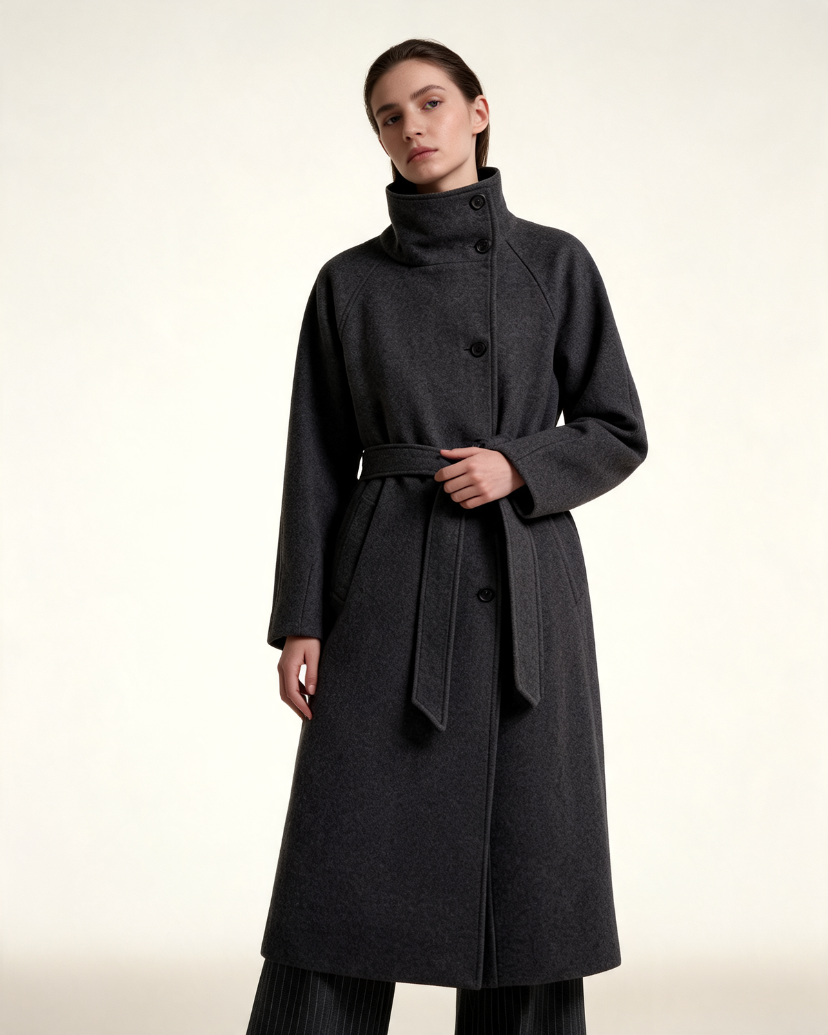 Winter Coat – Lisette Belted