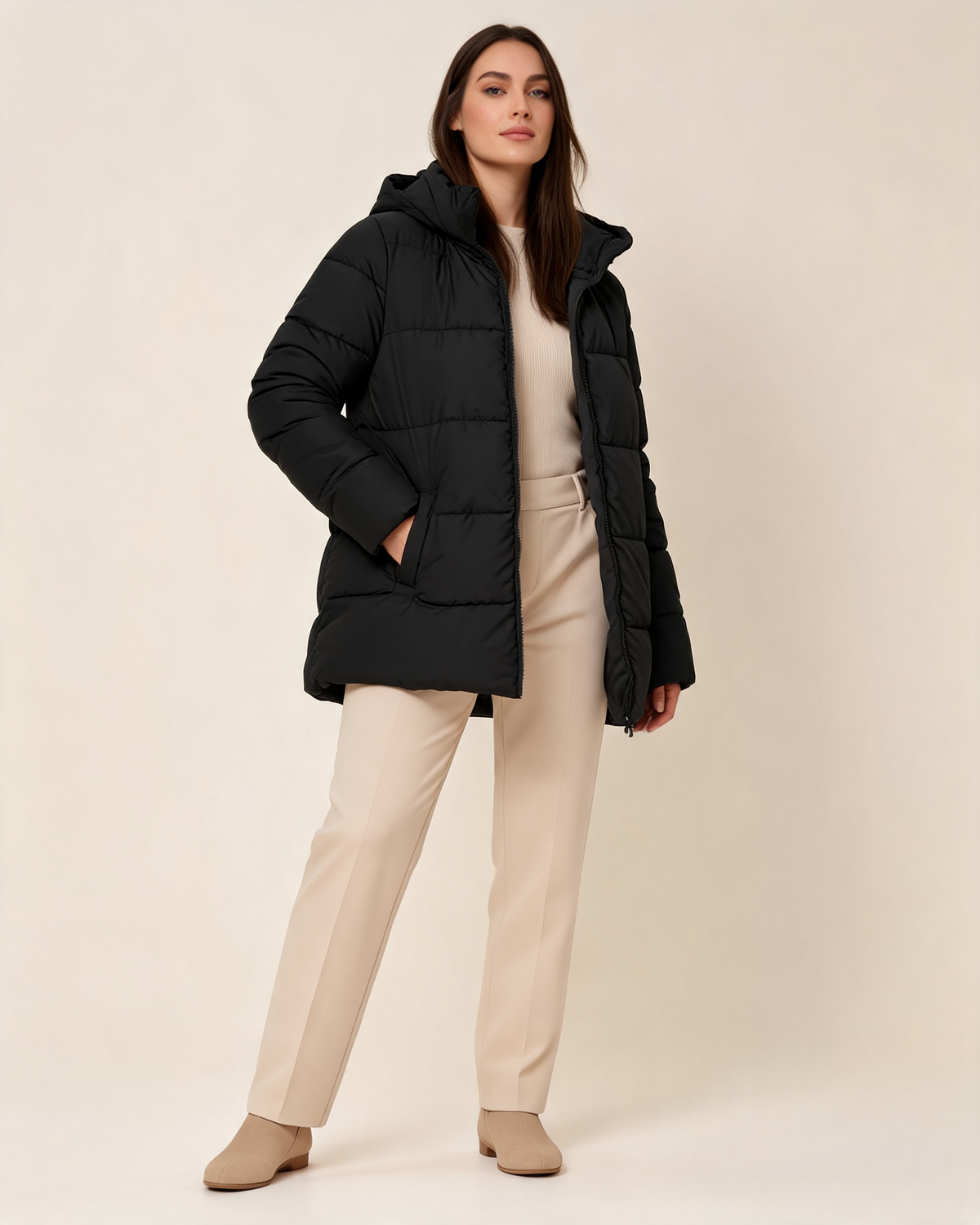 Winter Jacket – Leonora Hooded