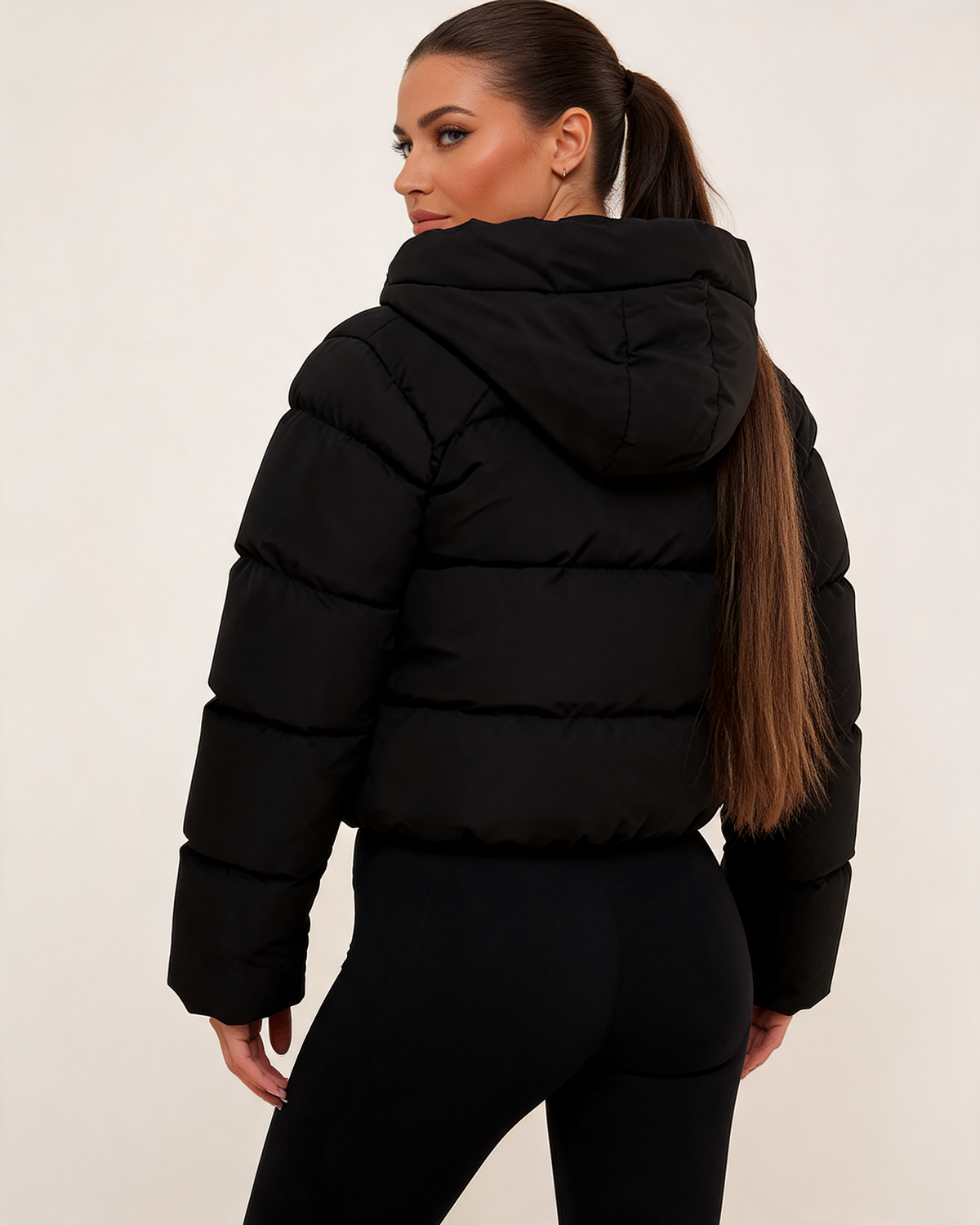 Winter Jacket – Tamsin Hooded Puffer