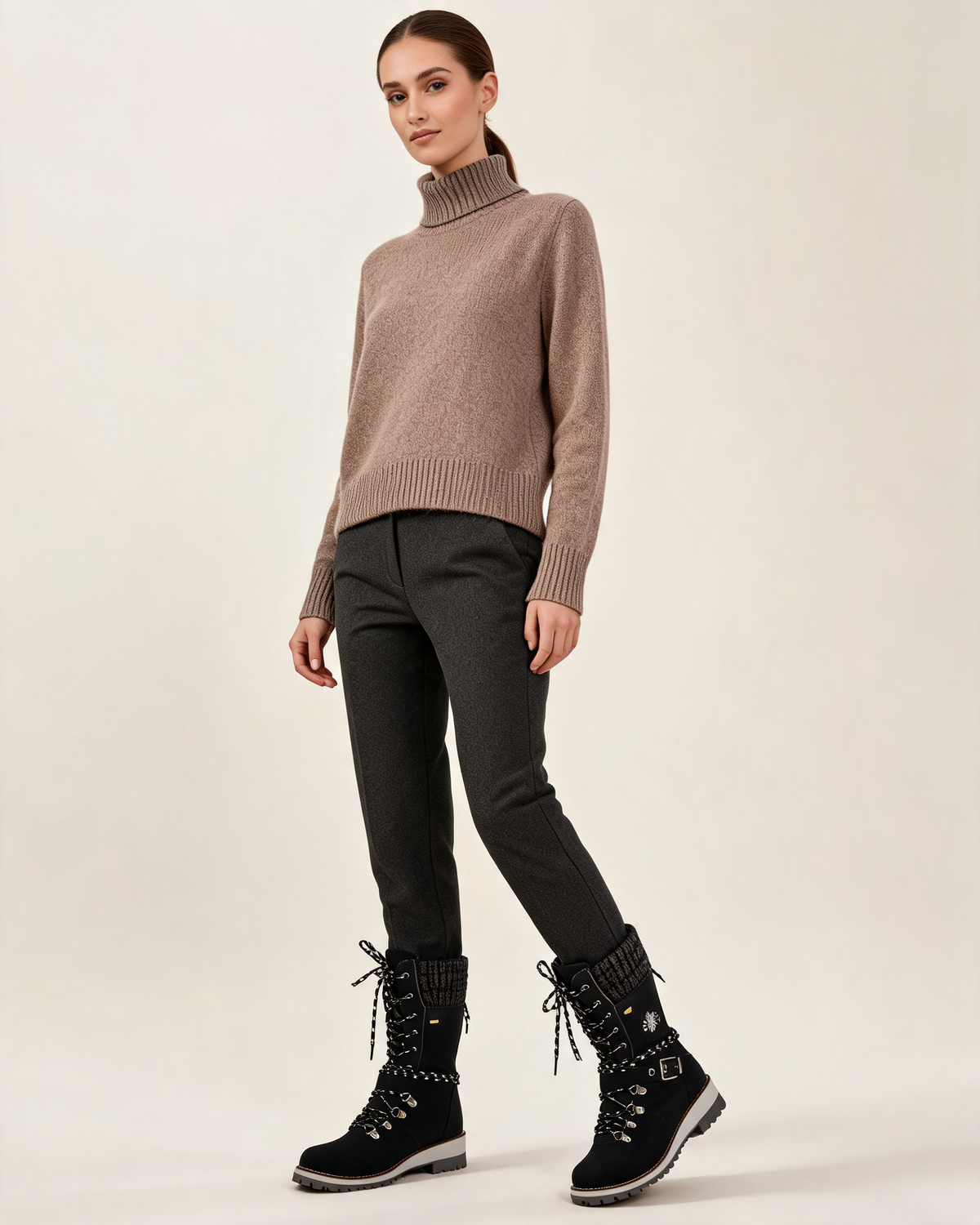Snow Boots – Océane Lace-Up