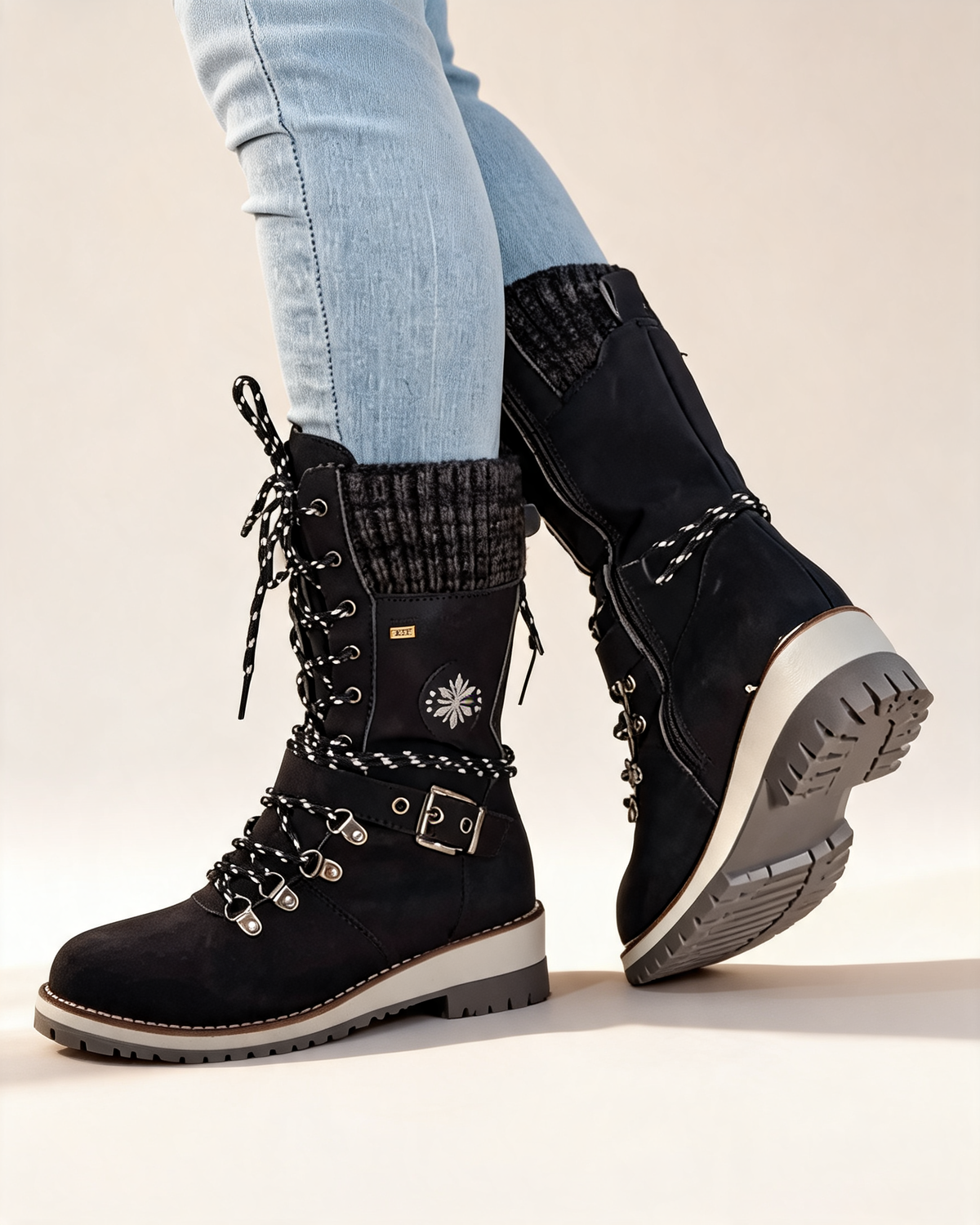 Snow Boots – Océane Lace-Up