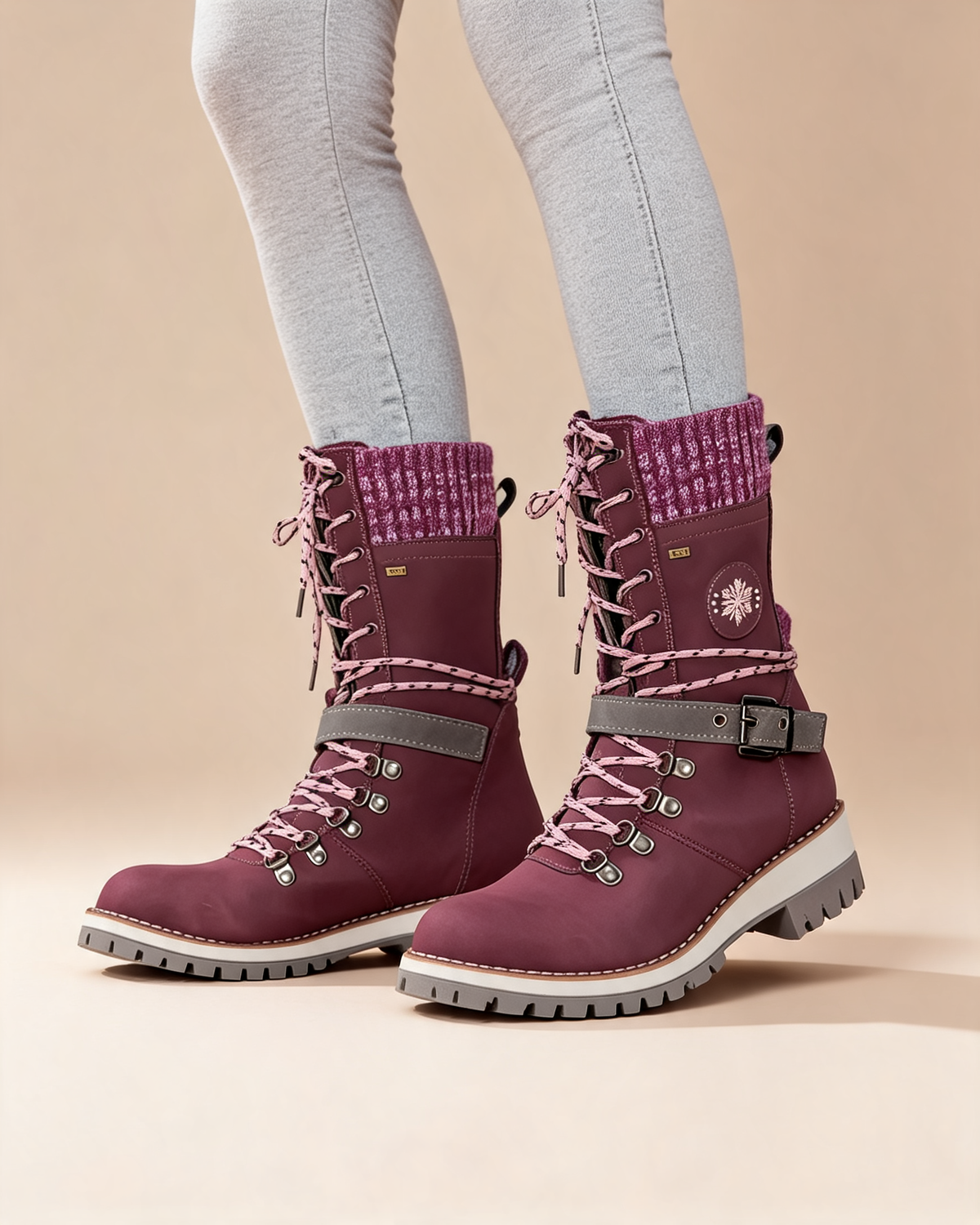 Snow Boots – Océane Lace-Up