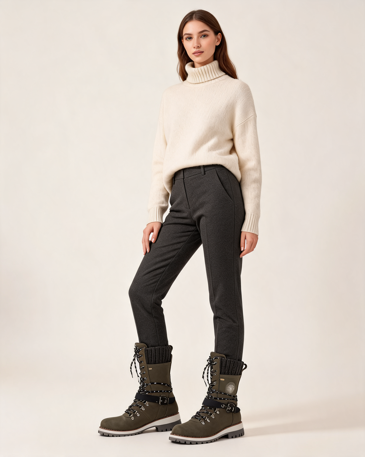 Snow Boots – Océane Lace-Up