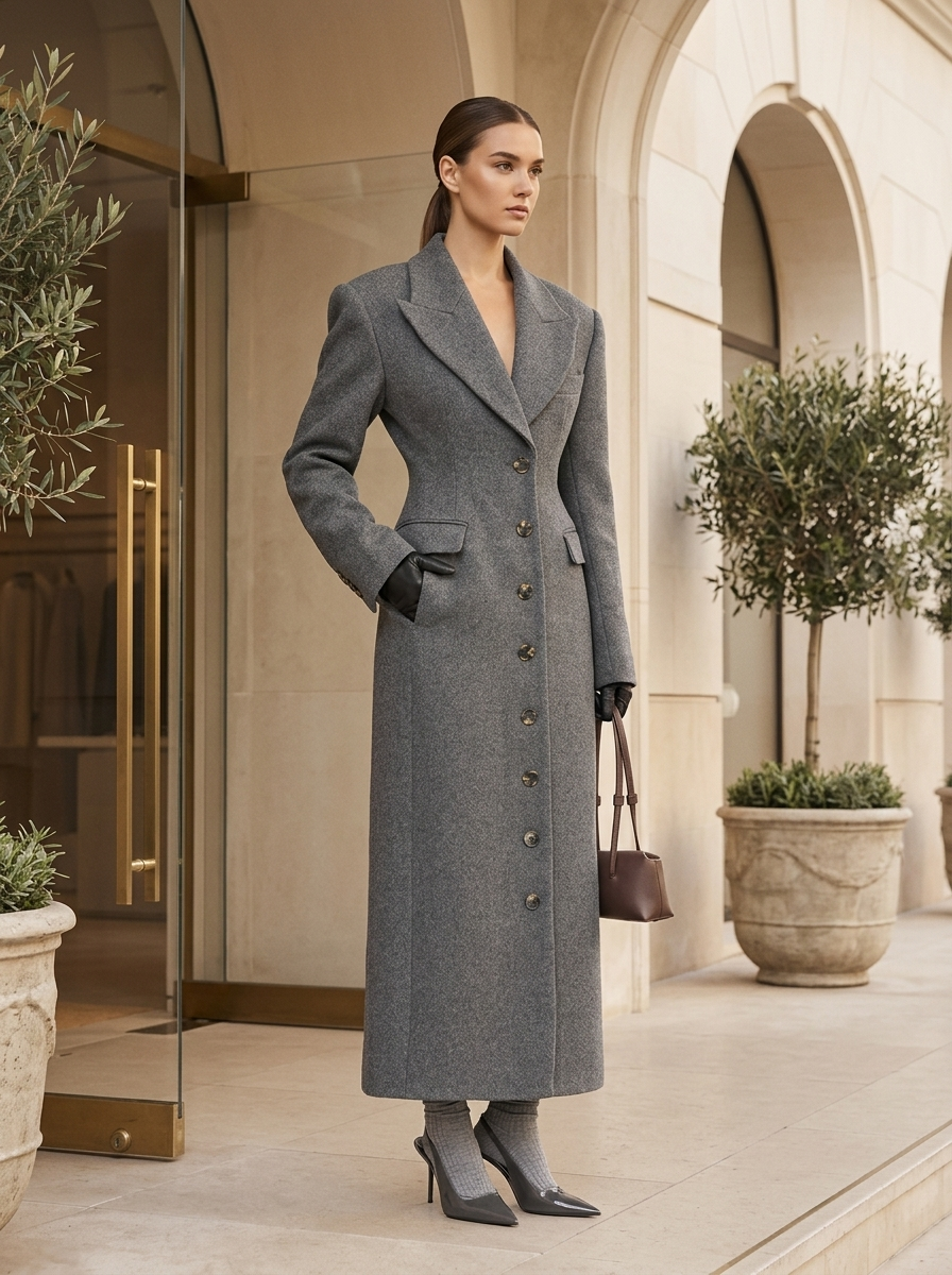 Overcoat – Thalia Wool Blend