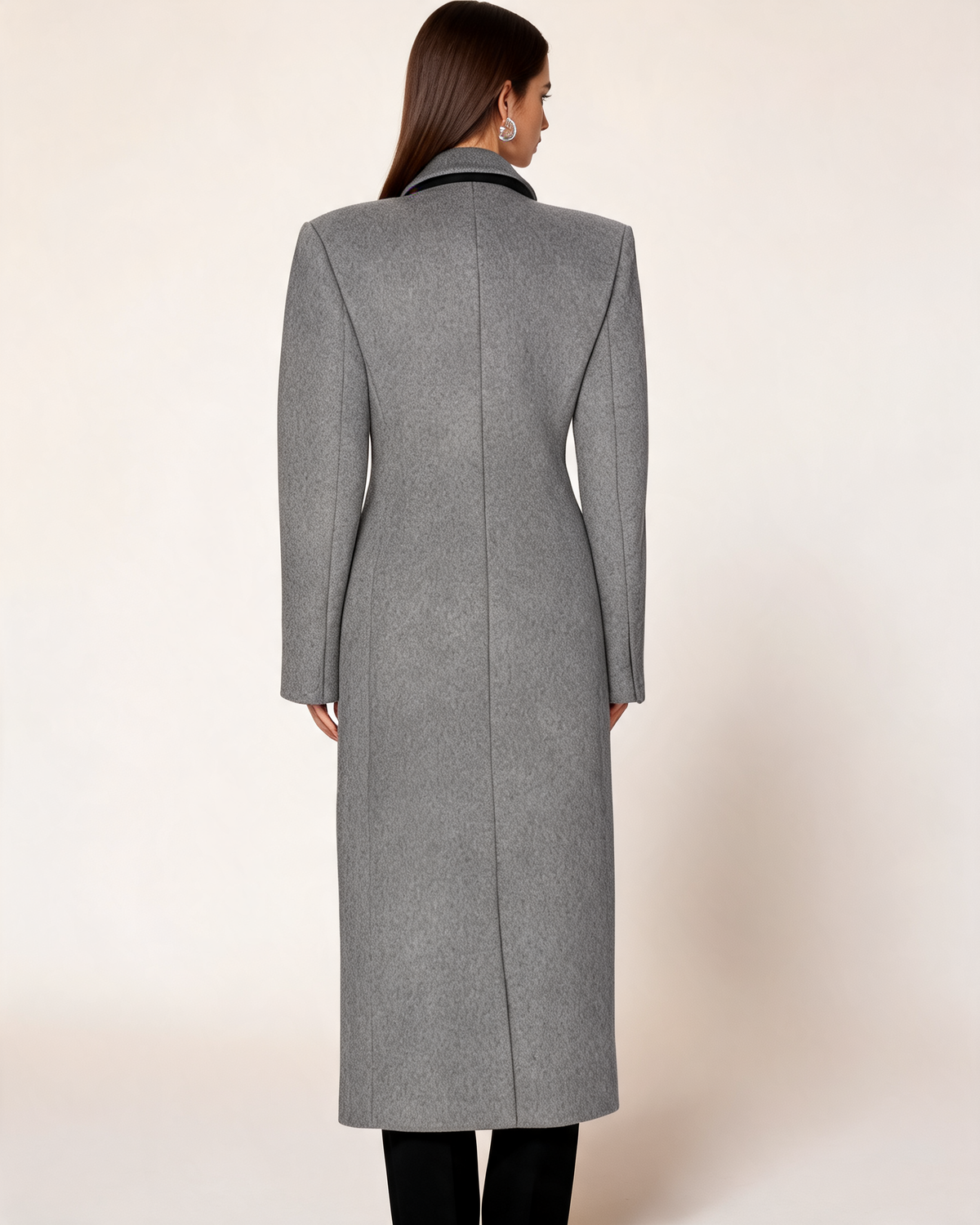 Long Coat – Mariela Button Front