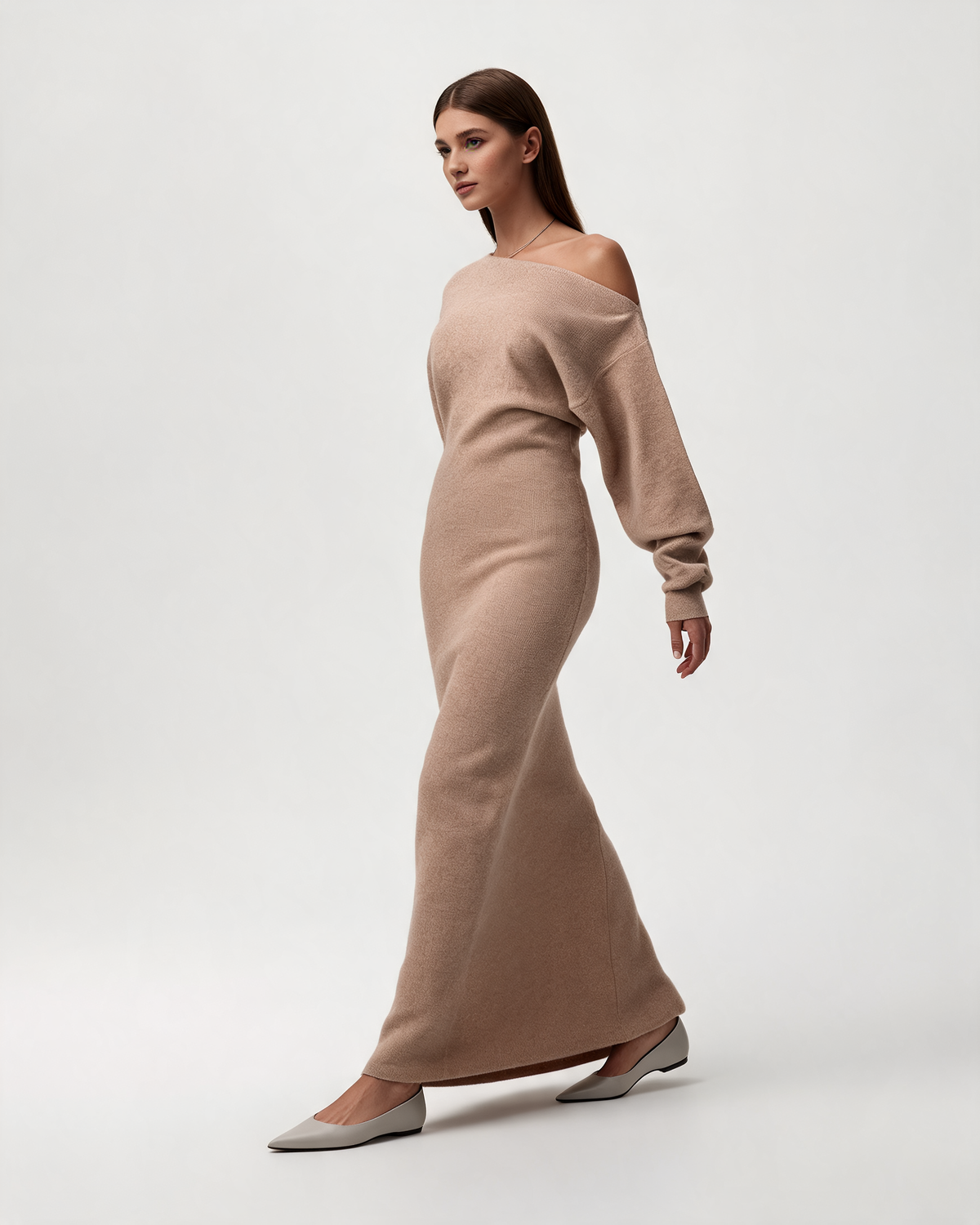 Knitted Dress – Ottavia Off Shoulder