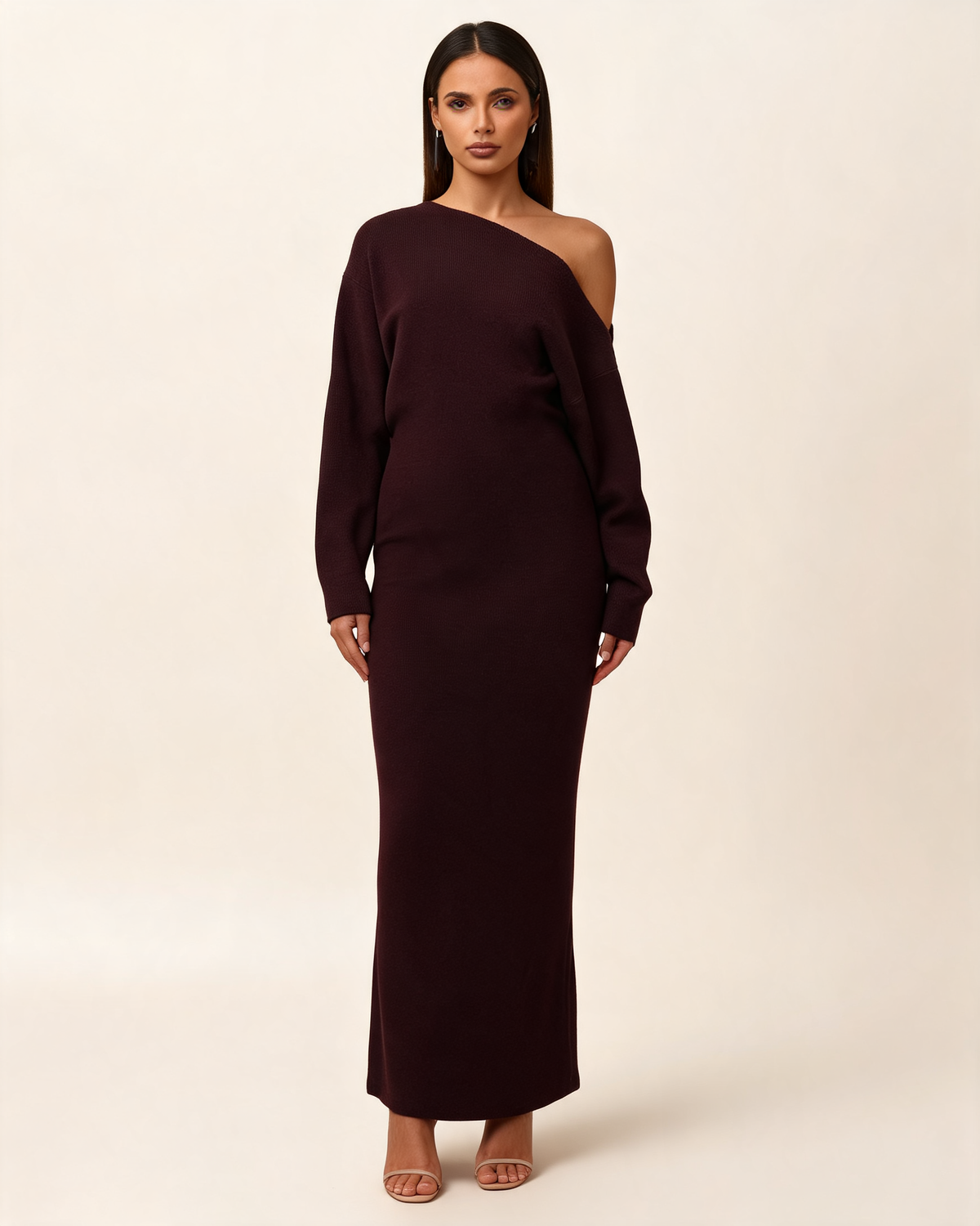 Knitted Dress – Ottavia Off Shoulder
