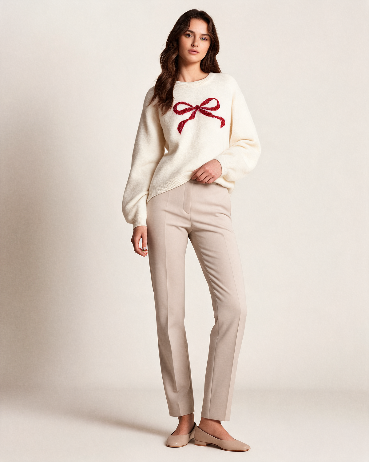 Knit Sweater – Cressida Patterned