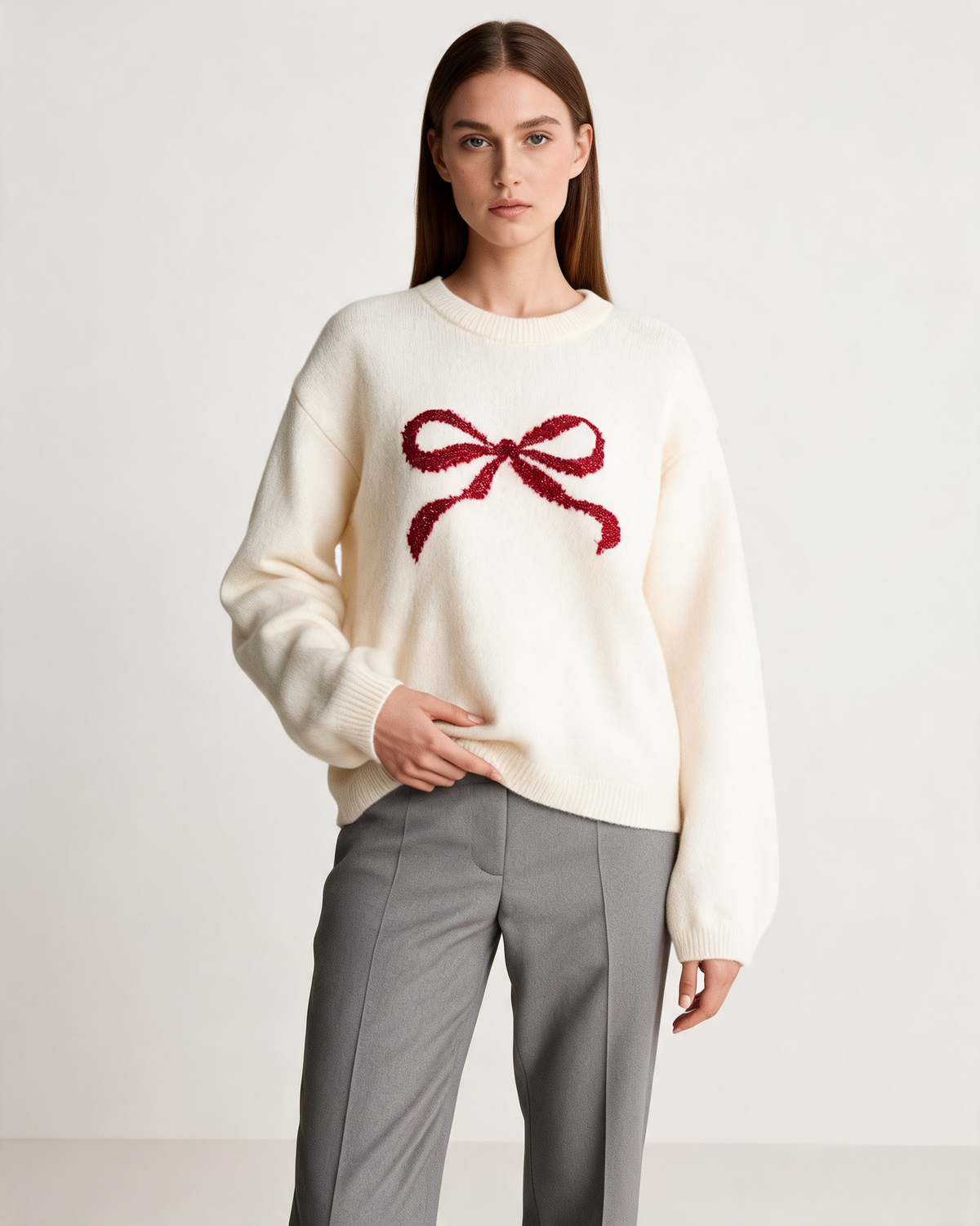 Knit Sweater – Cressida Patterned