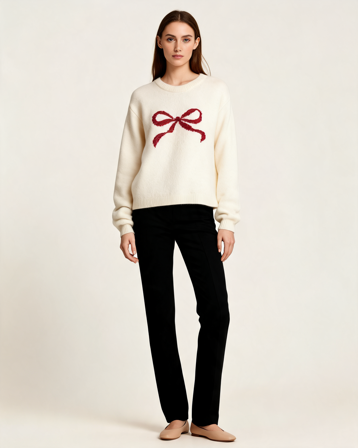 Knit Sweater – Cressida Patterned