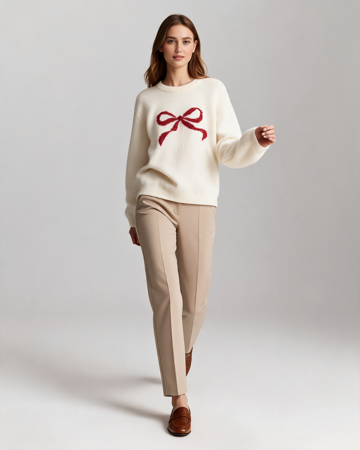 Knit Sweater – Cressida Patterned