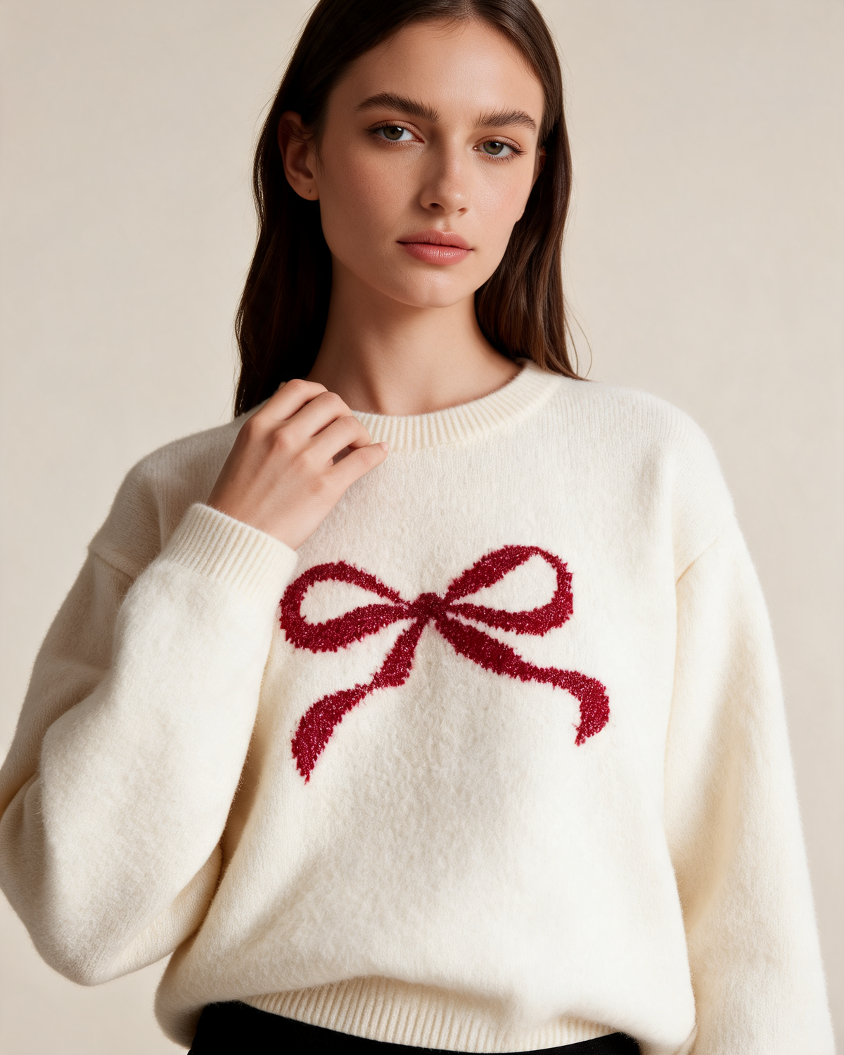 Knit Sweater – Cressida Patterned
