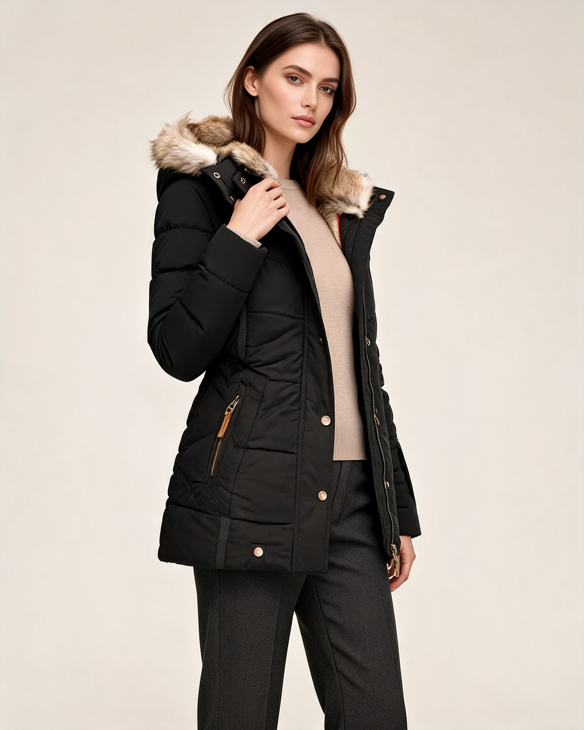 Winter Coat – Verena Hooded