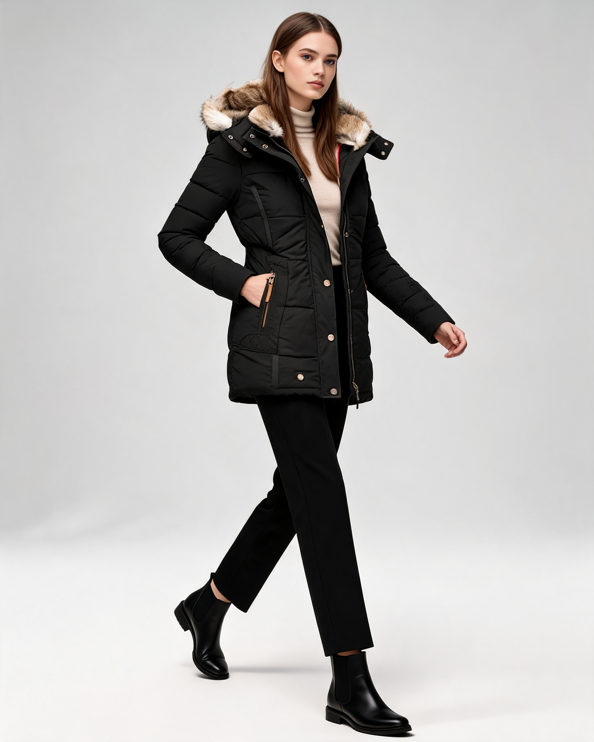 Winter Coat – Verena Hooded