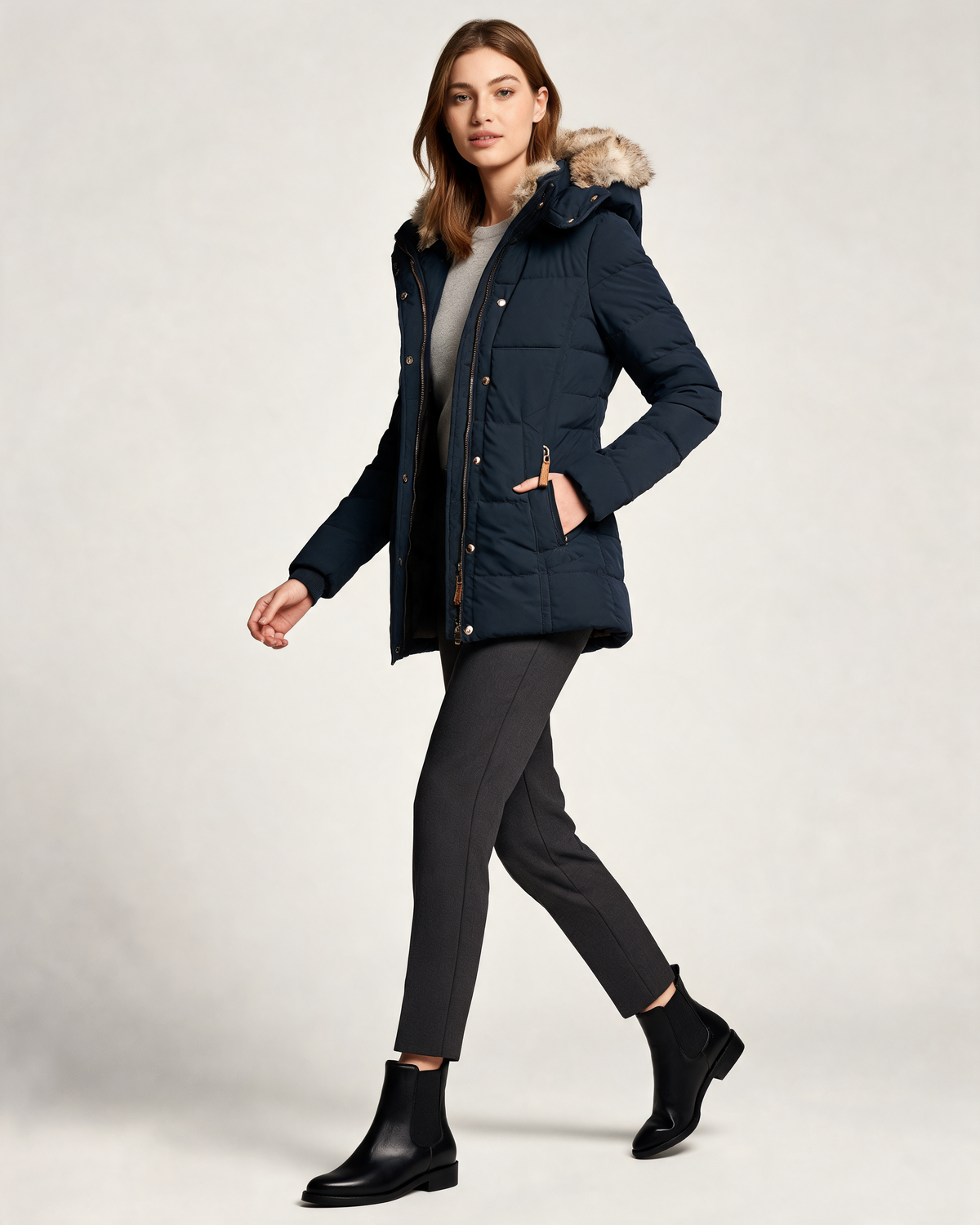 Winter Coat – Verena Hooded