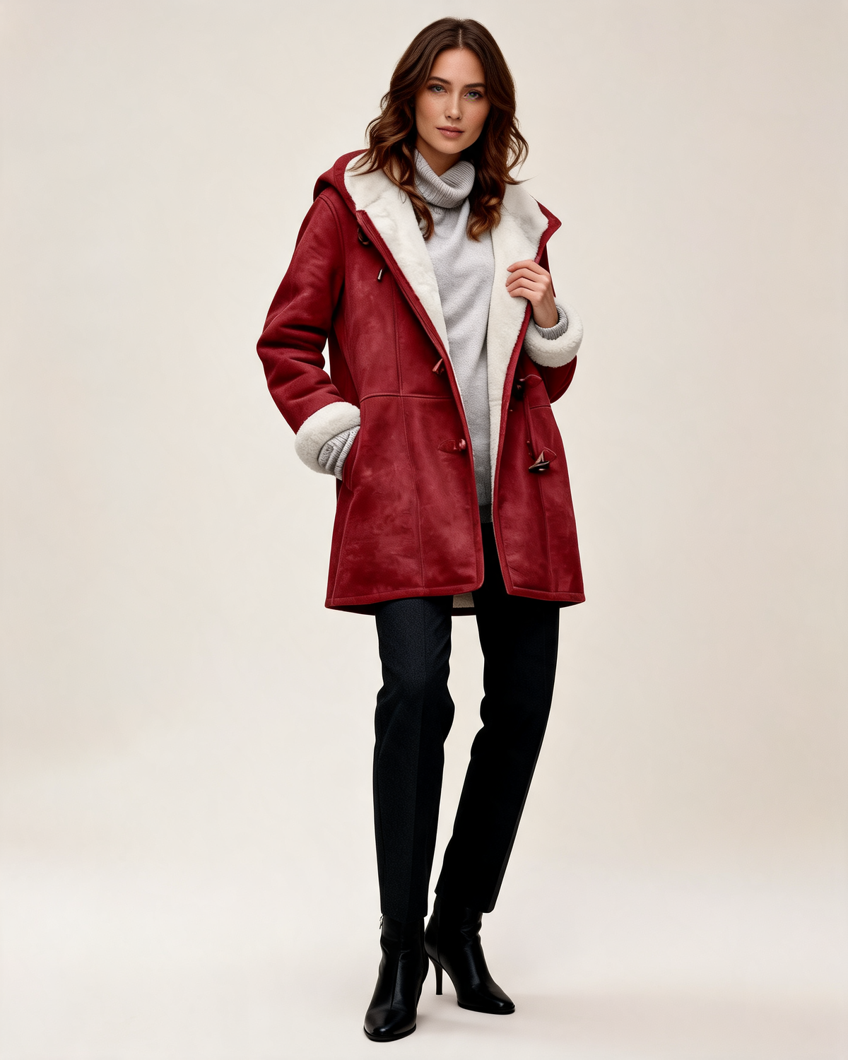 Winter Coat – Mireya Sherpa Toggle