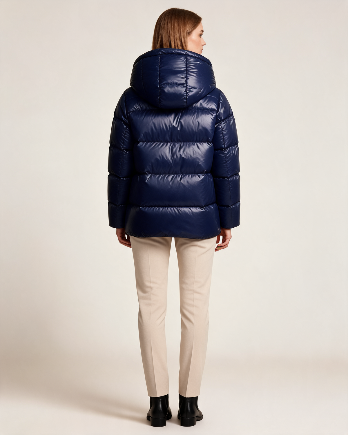 Winter Jacket – Alina Glossy Puffer